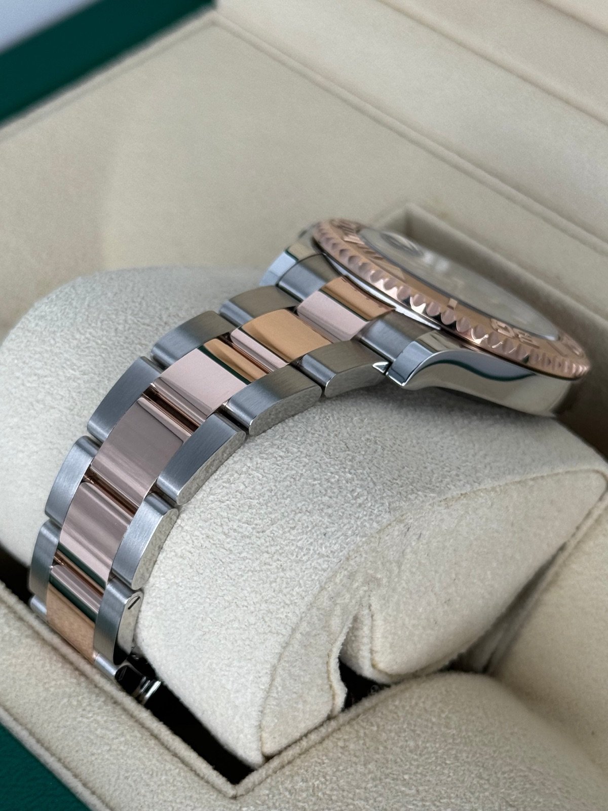 2023 Rolex Yacht-Master 37mm 268621 Two-Tone Chocolate Dial - Image 7