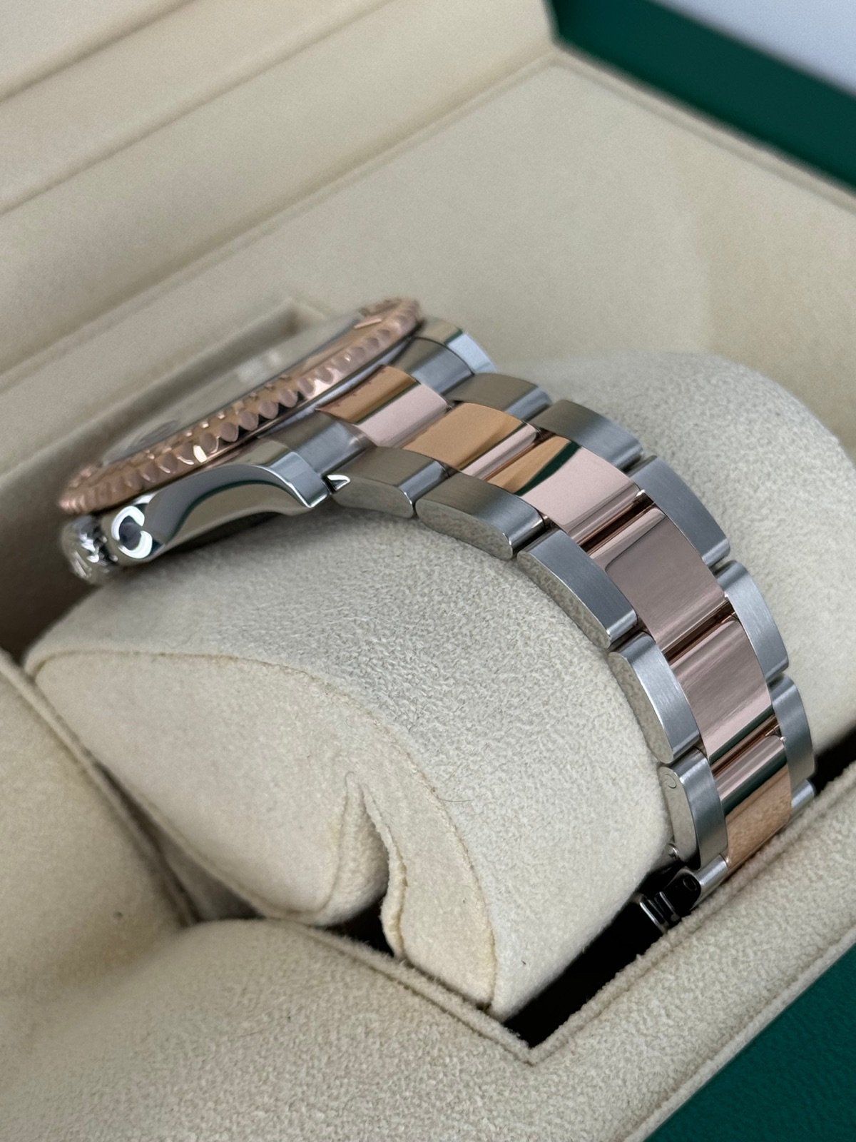 2023 Rolex Yacht-Master 37mm 268621 Two-Tone Chocolate Dial - Image 8