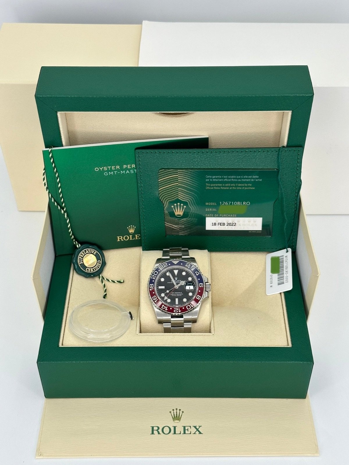2022 Rolex GMT-Master II “Pepsi” 40mm 126710BLRO Oyster - Image 12
