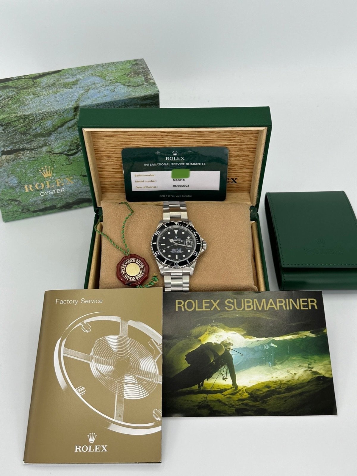 1991 Rolex Submariner Date 40mm 16610 with RSC Card - Image 11
