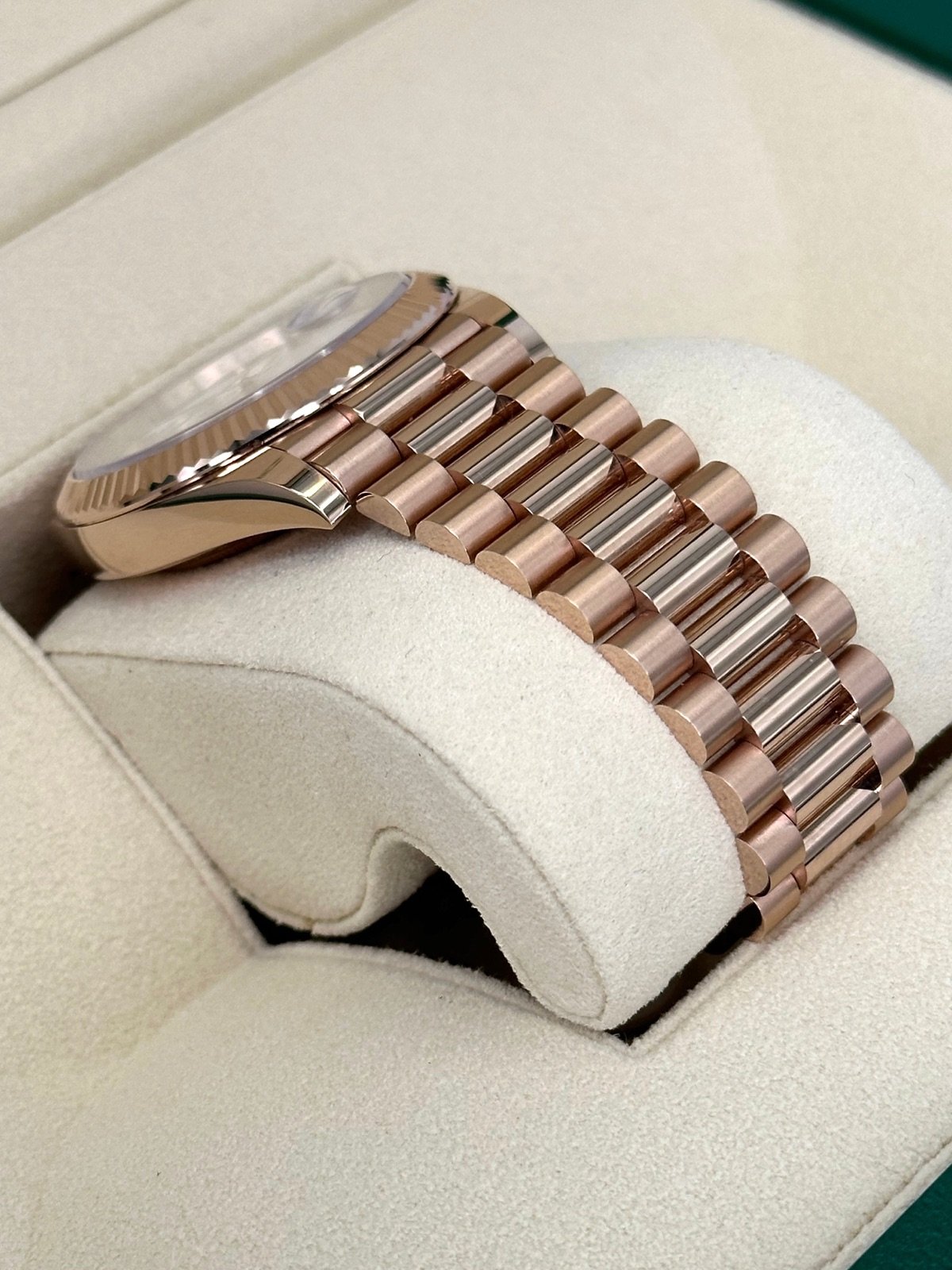 2024 Rolex Day-Date 228235 Presidential Rose Gold White Dial (Unworn) - Image 6