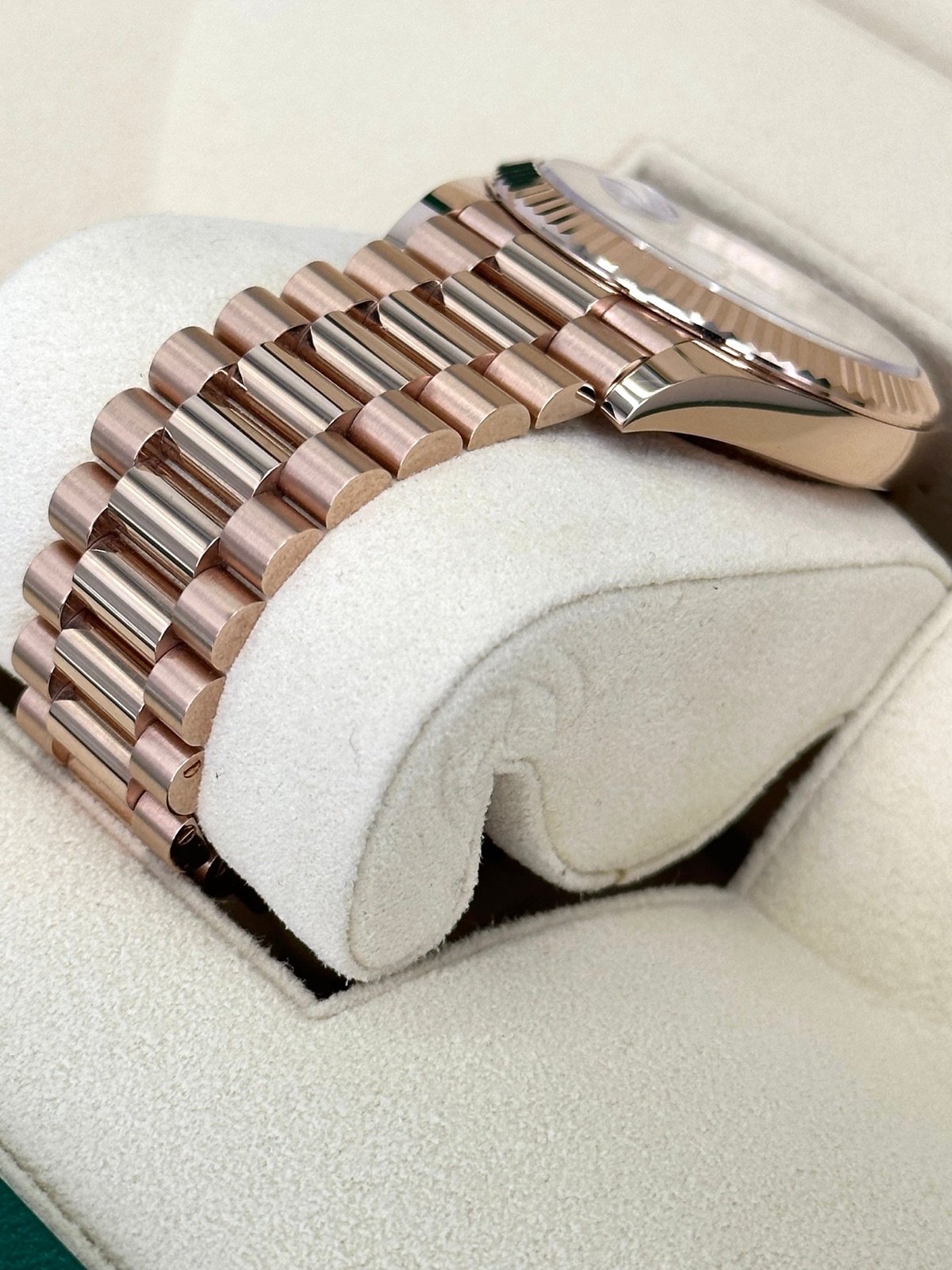 2024 Rolex Day-Date 228235 Presidential Rose Gold White Dial (Unworn) - Image 7