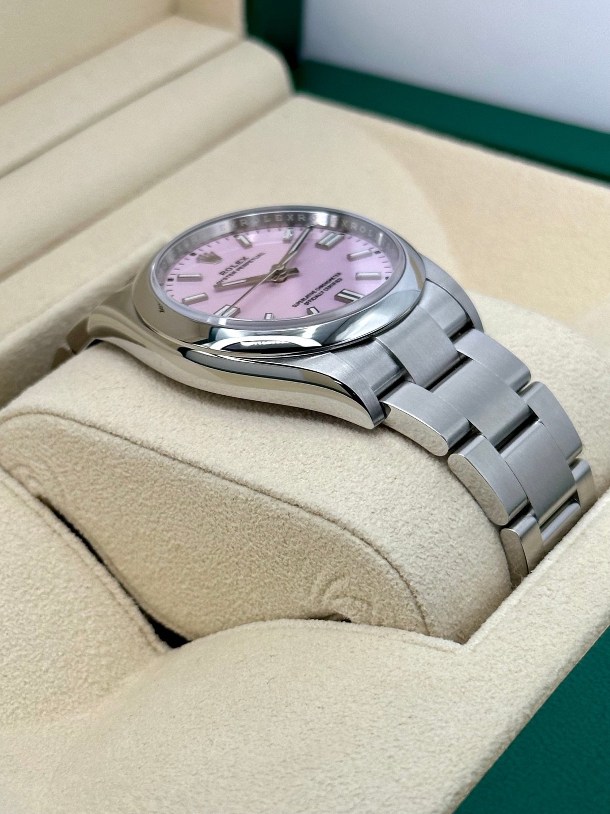 2024 Rolex Oyster Perpetual 36mm 126000 Candy Pink Dial (Unworn) - Image 6