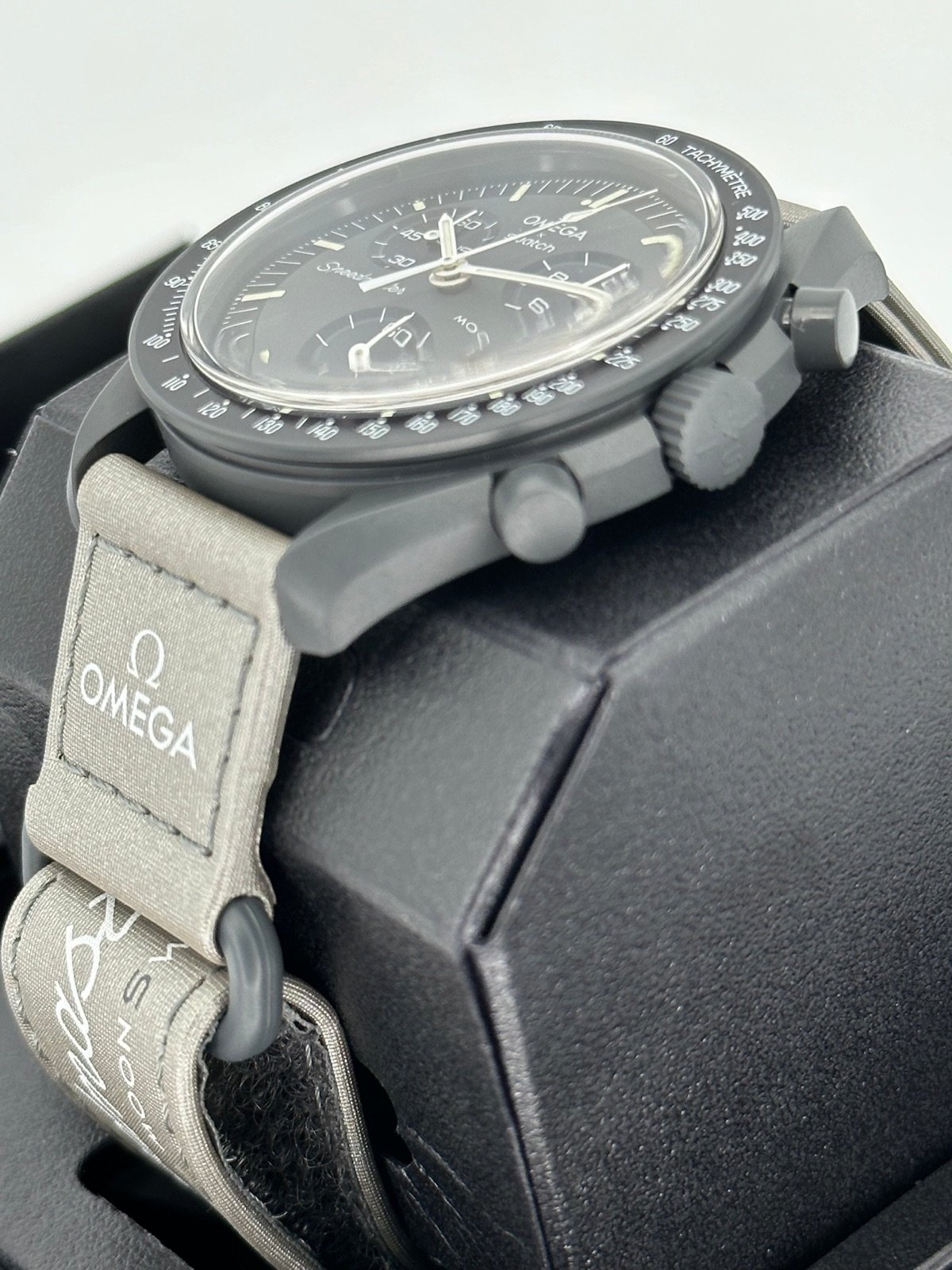 Omega S033A100 Bioceramic Moon Swatch – Mission to Mercury (Unworn) - Image 4