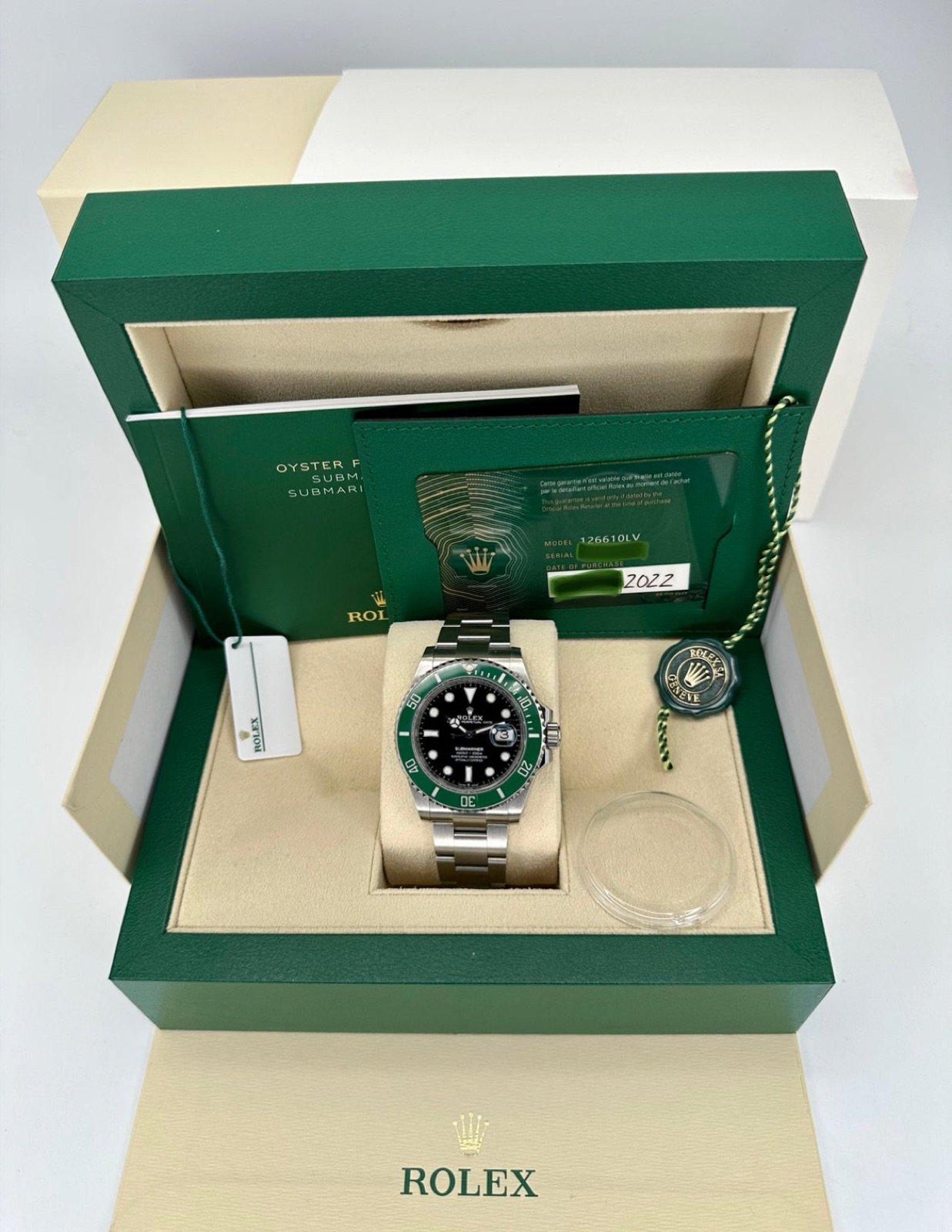 2022 Rolex Submariner “Starbucks” 41mm 126610LV Black Dial - Image 12