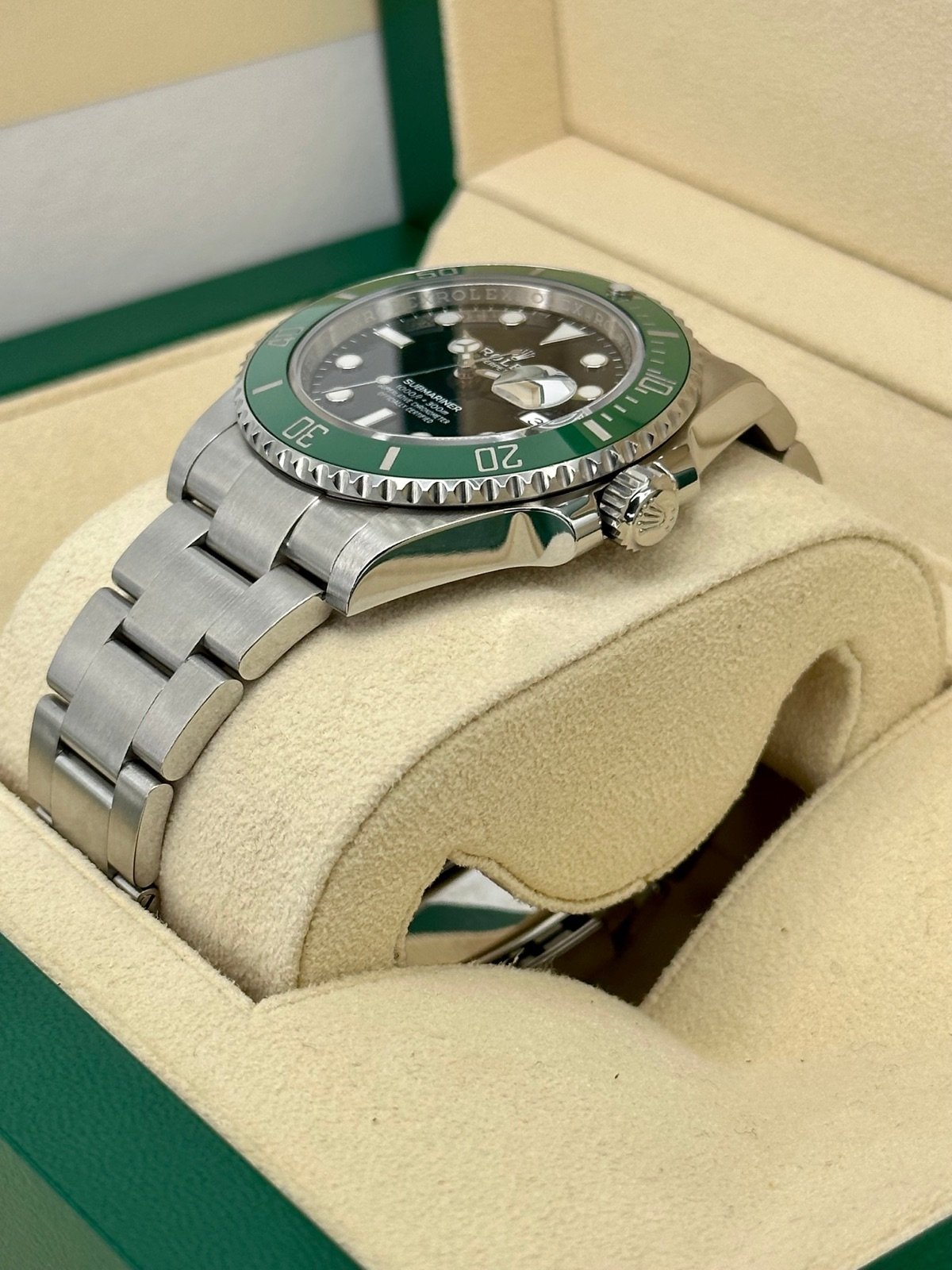 2022 Rolex Submariner “Starbucks” 41mm 126610LV Black Dial - Image 5