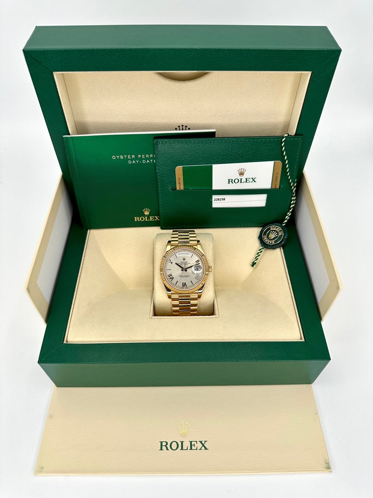 2017 Rolex Day-Date 40mm 228238 Presidential Sundust Dial - Image 11