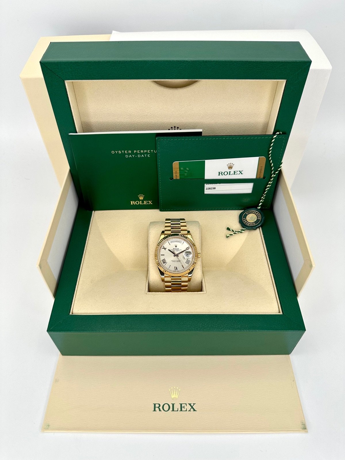 2017 Rolex Day-Date 40mm 228238 Presidential Sundust Dial - Image 12