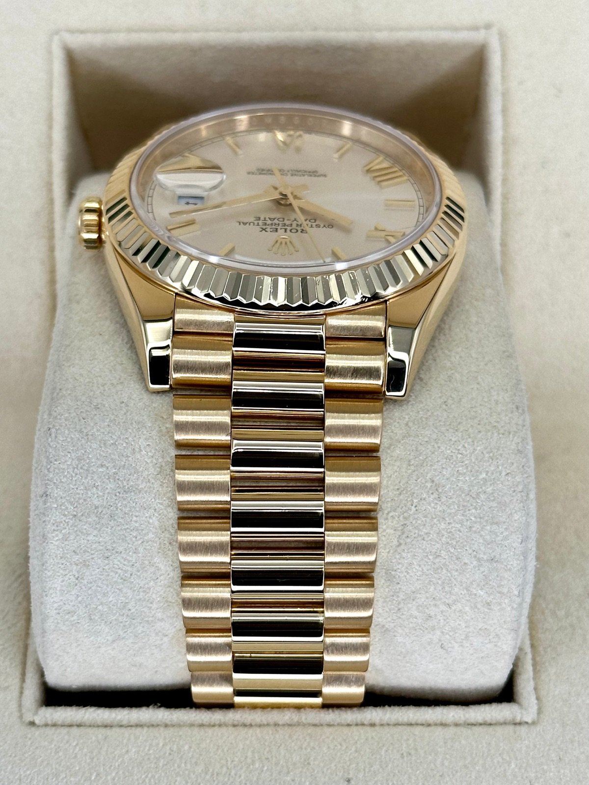 2017 Rolex Day-Date 40mm 228238 Presidential Sundust Dial - Image 4