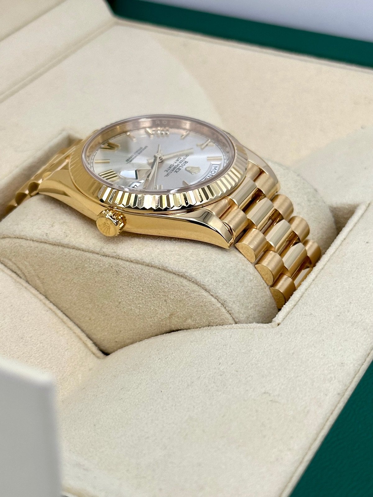 2017 Rolex Day-Date 40mm 228238 Presidential Sundust Dial - Image 8
