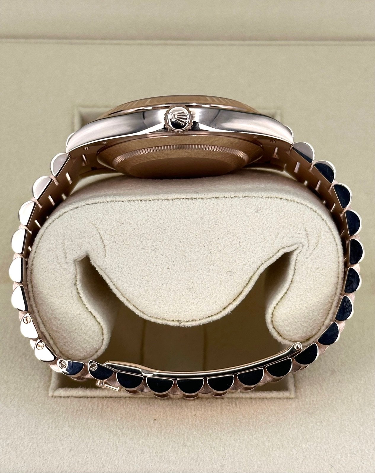 2024 Rolex Day-Date 40mm 228235 Presidential Rose Gold Olive Dial (Unworn) - Image 9