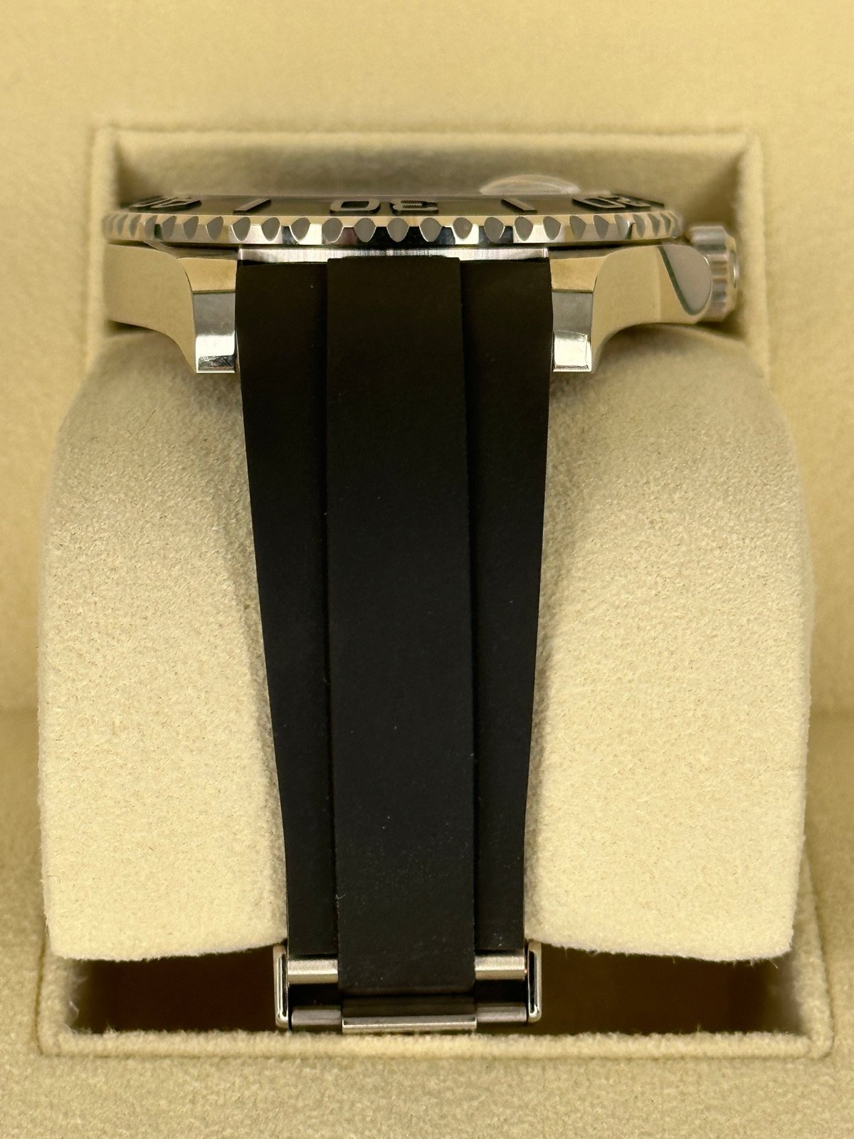 2023 Rolex Yacht-Master 42mm 226659 White Gold Oysterflex Black Dial (Unworn) - Image 3