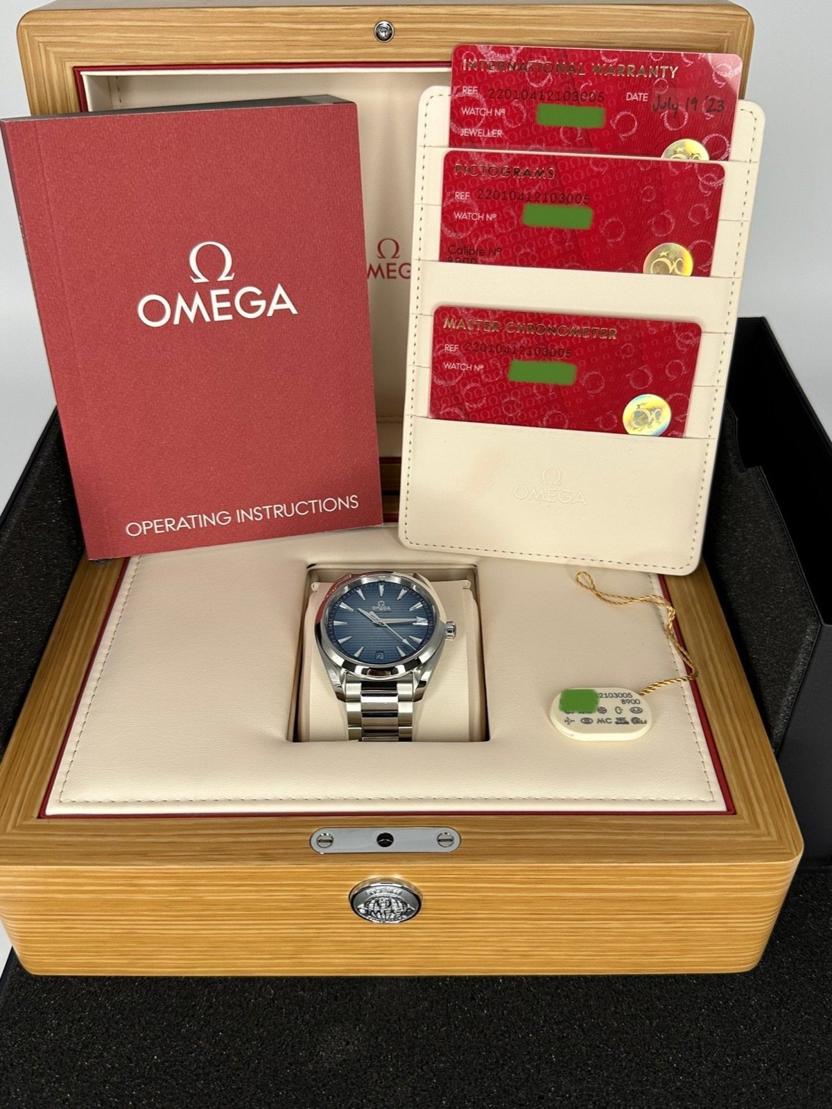 2023 Omega Seamaster Aqua Terra 41mm 220.10.41.21.03.005 Blue Dial - Image 11