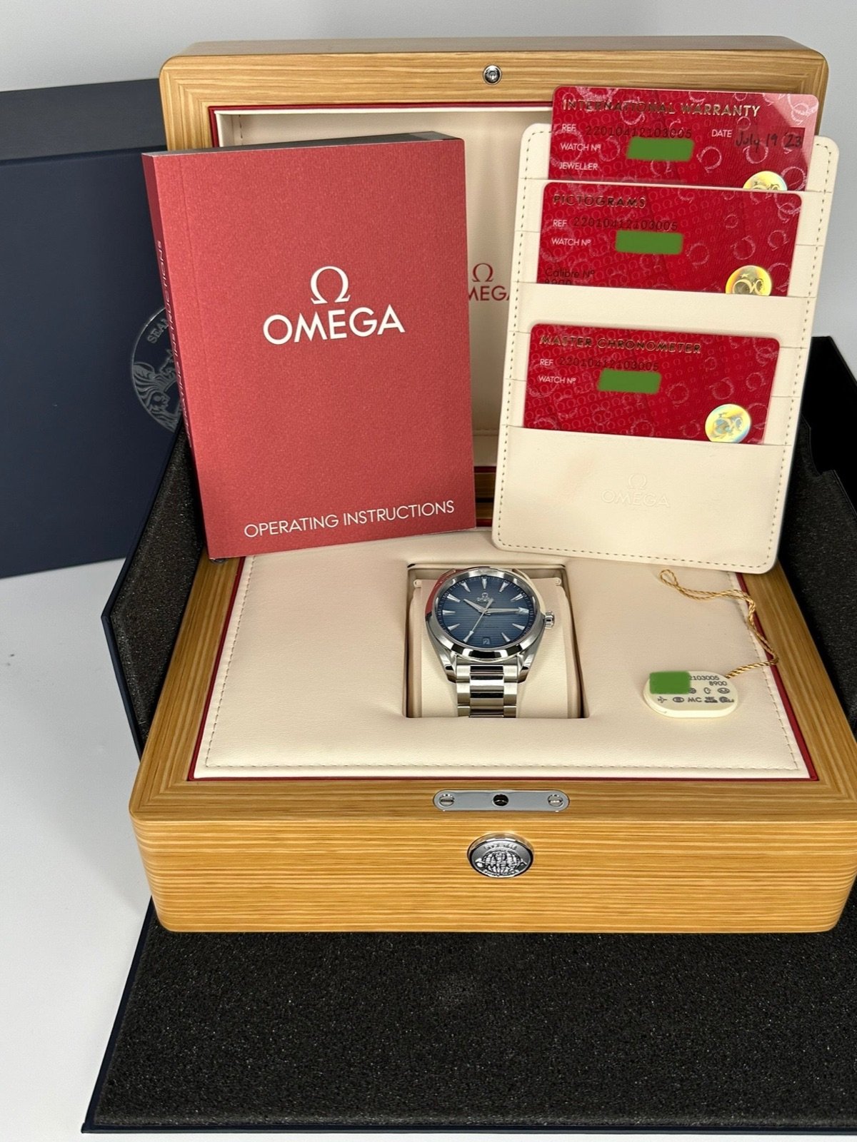 2023 Omega Seamaster Aqua Terra 41mm 220.10.41.21.03.005 Blue Dial - Image 12