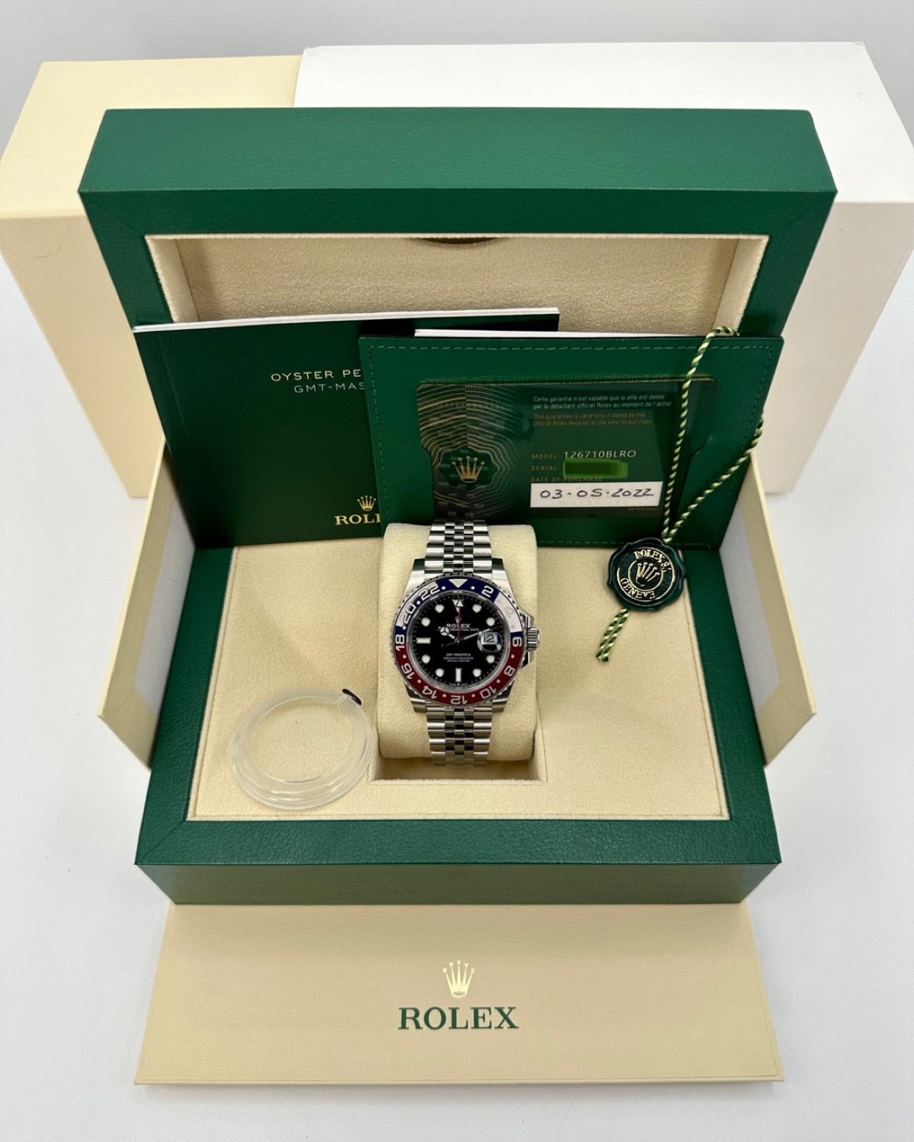 2022 Rolex GMT-Master II “Pepsi” 40mm 126710BLRO Jubilee - Image 12