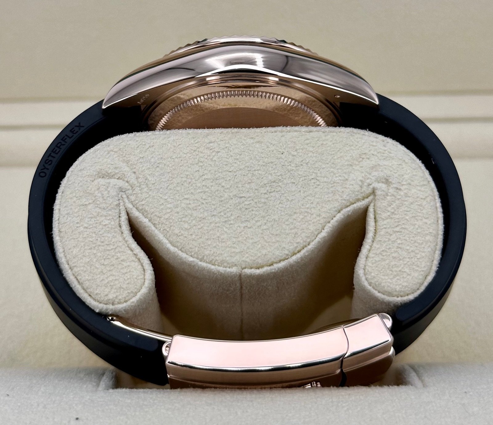 2022 Rolex Sky-Dweller 42mm 326235 Rose Gold Oysterflex Chocolate Dial - Image 10