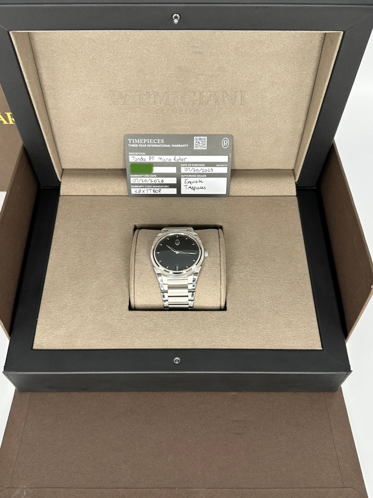 2023 Parmigiani Fleurier Tonda Pf Micro 40mm PFC914 Steel Grey Dial (Unworn) - Image 12