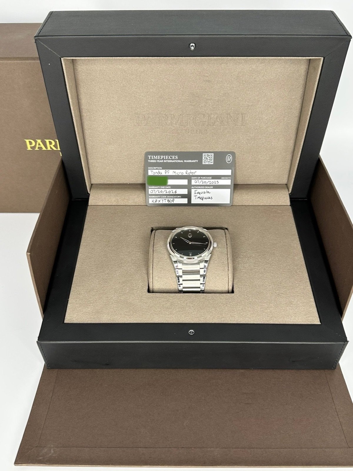 2023 Parmigiani Fleurier Tonda Pf Micro 40mm PFC914 Steel Grey Dial (Unworn) - Image 13