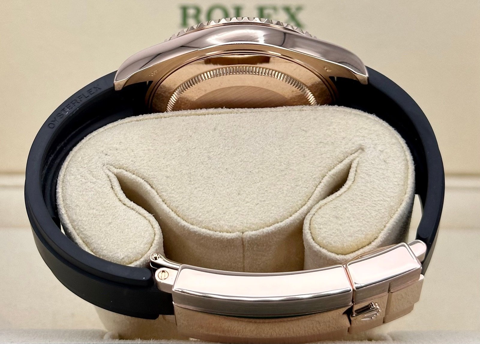 2018 Rolex Yacht-Master 40mm 116655 Oysterflex Black Dial - Image 10