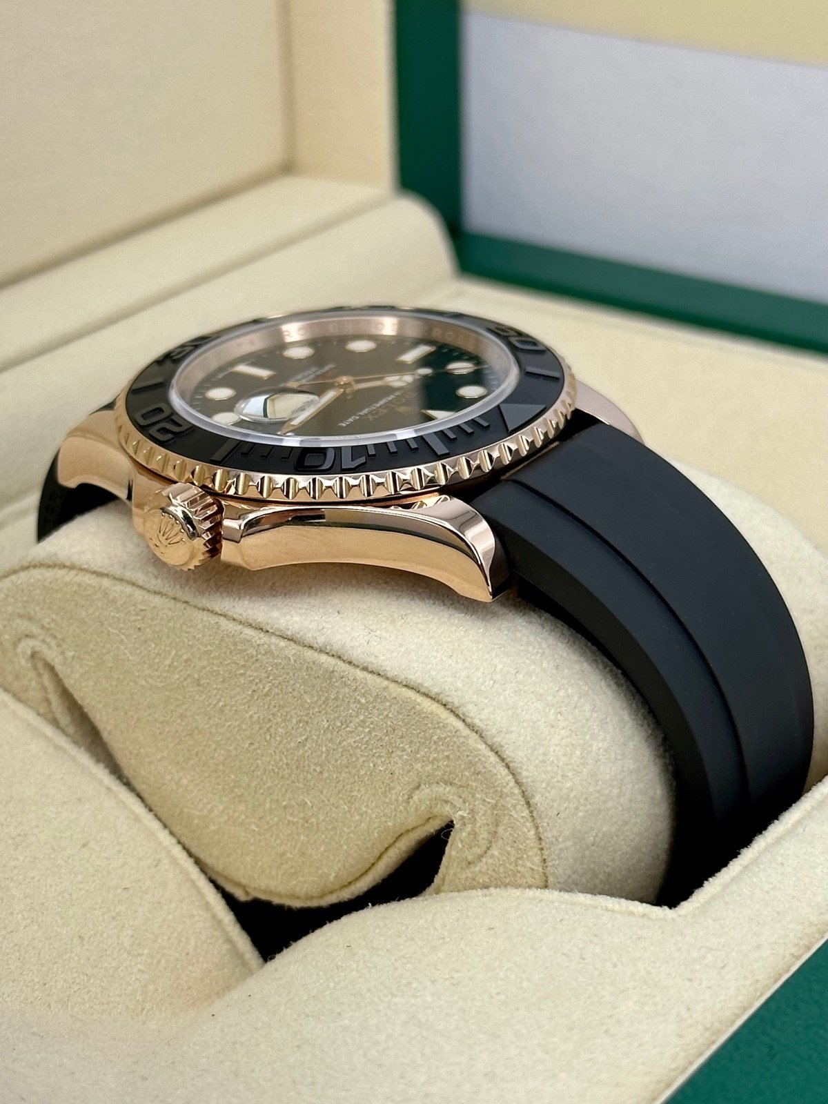 2018 Rolex Yacht-Master 40mm 116655 Oysterflex Black Dial - Image 8