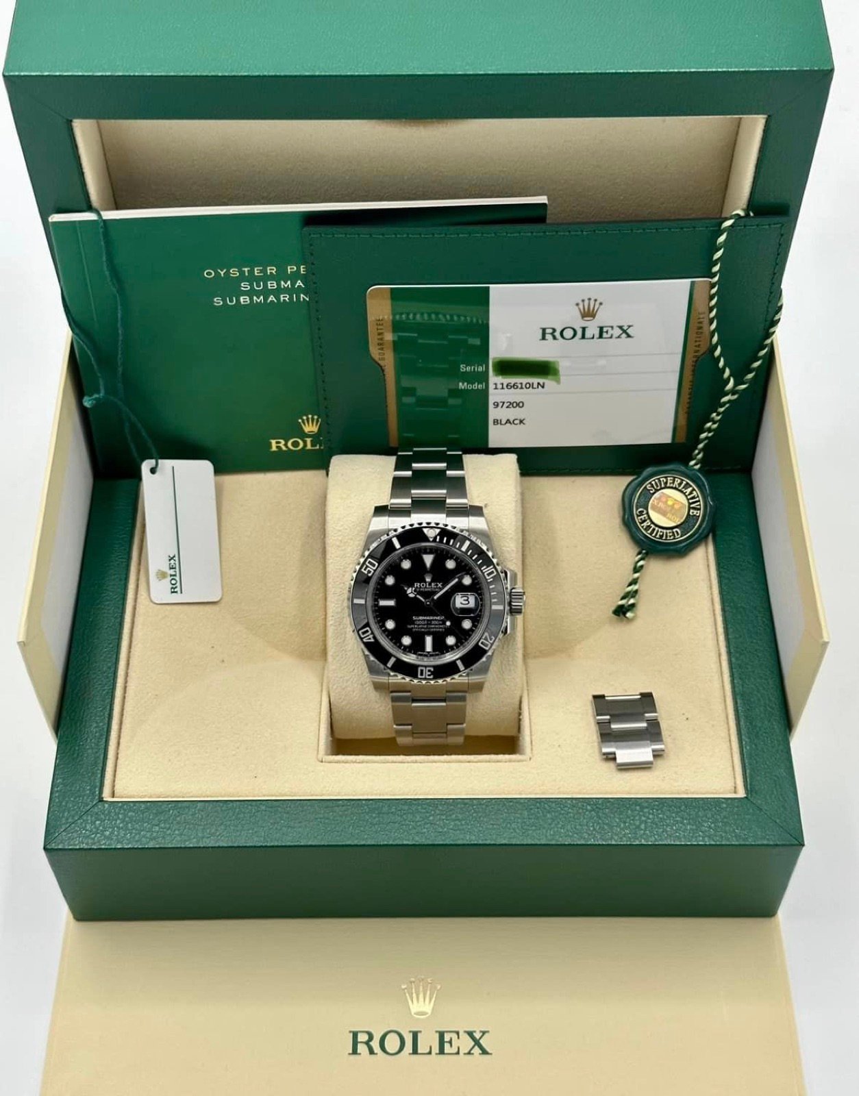 2020 Rolex Submariner 40mm 116610LN Stainless Steel Black Dial (Unworn) - Image 11