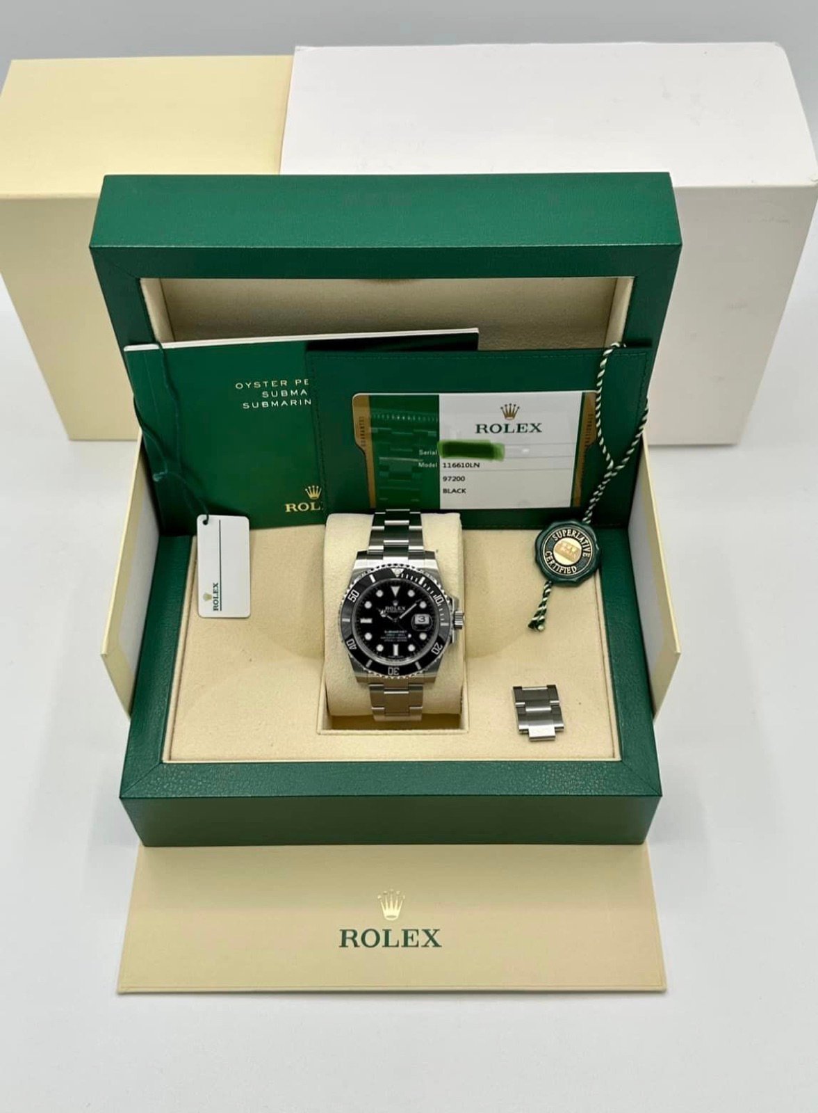 2020 Rolex Submariner 40mm 116610LN Stainless Steel Black Dial (Unworn) - Image 12