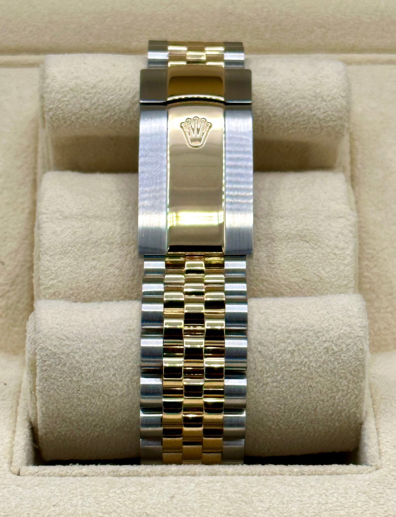 2021 Rolex Datejust 41mm 126333 Two-Tone Jubilee Champagne Stick Dial - Image 2