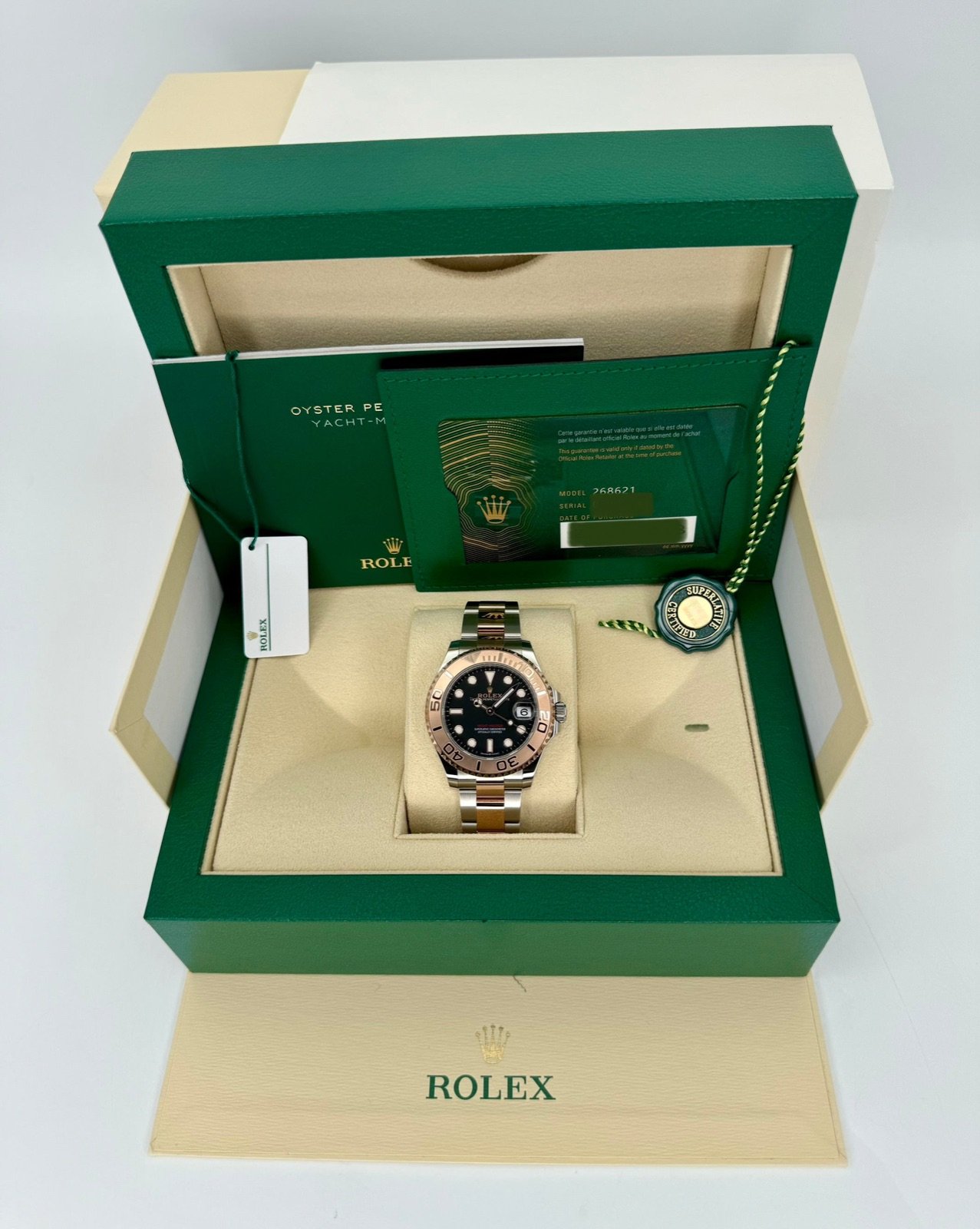2023 Rolex Yacht-Master 37mm 268621 Black Dial (Unworn) - Image 12