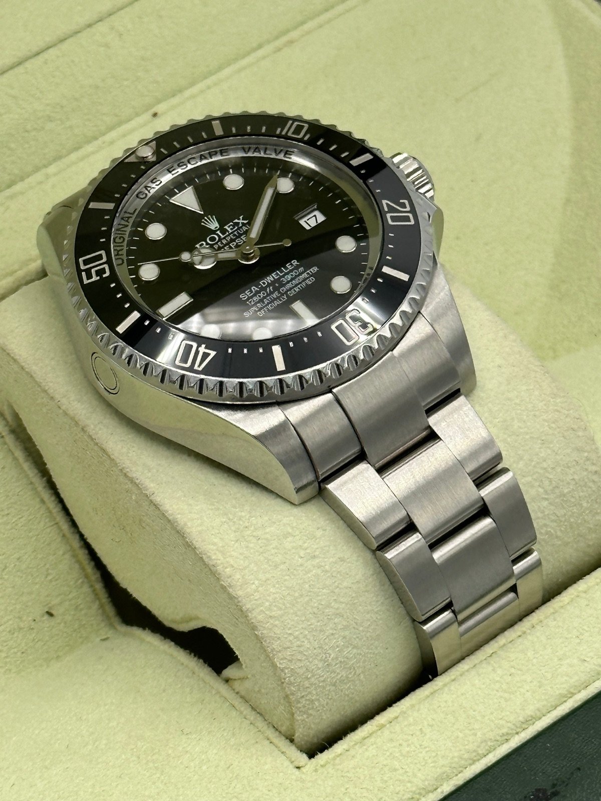 2014 Rolex Deepsea 44mm 116660 Stainless Steel Black Dial - Image 6