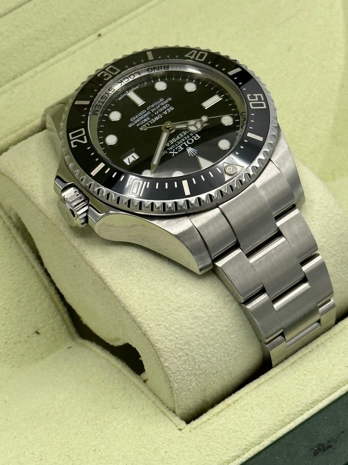 2014 Rolex Deepsea 44mm 116660 Stainless Steel Black Dial - Image 7