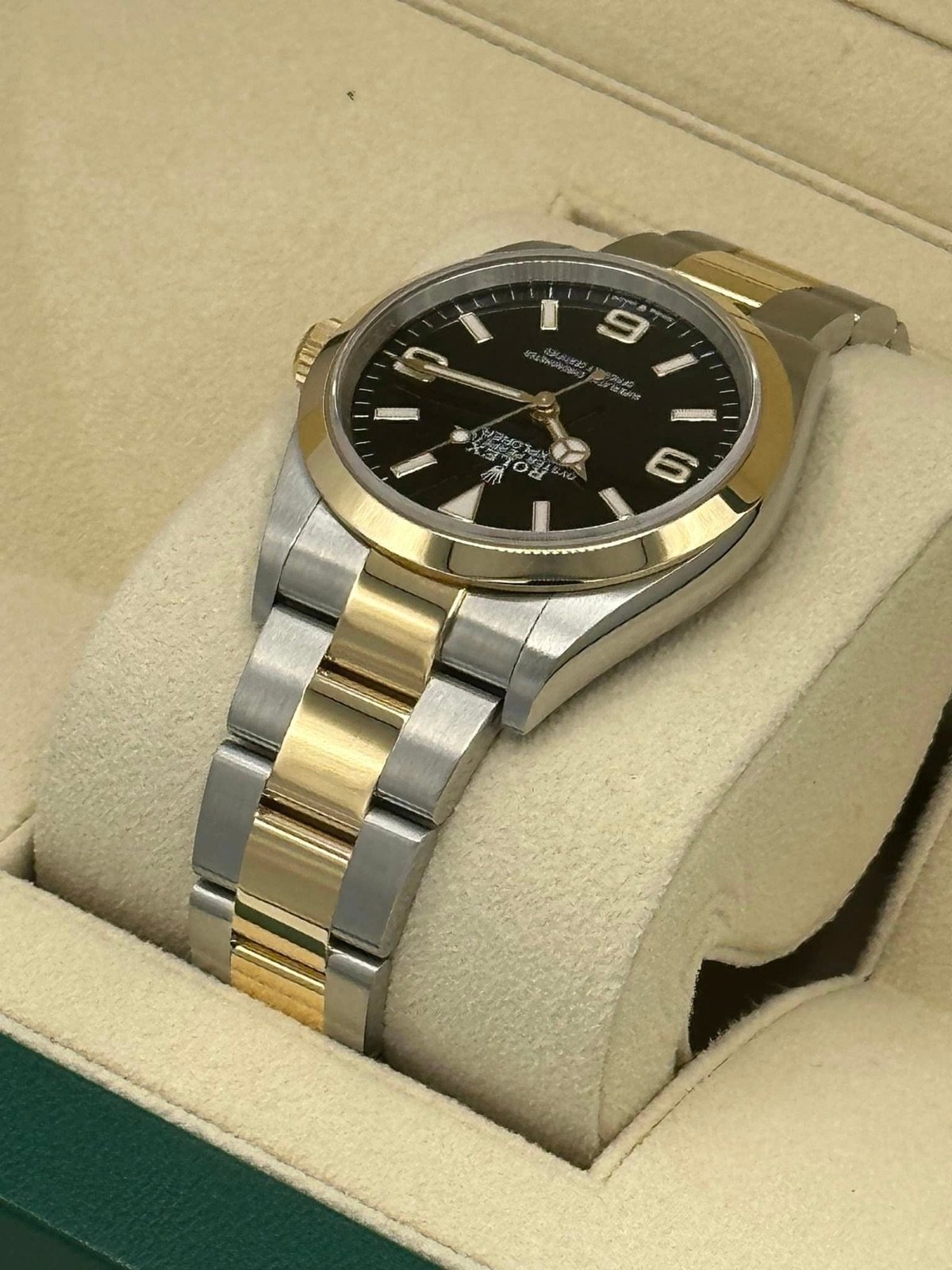 2021 Rolex Explorer 36mm 124273 Two-Tone Black Dial - Image 7