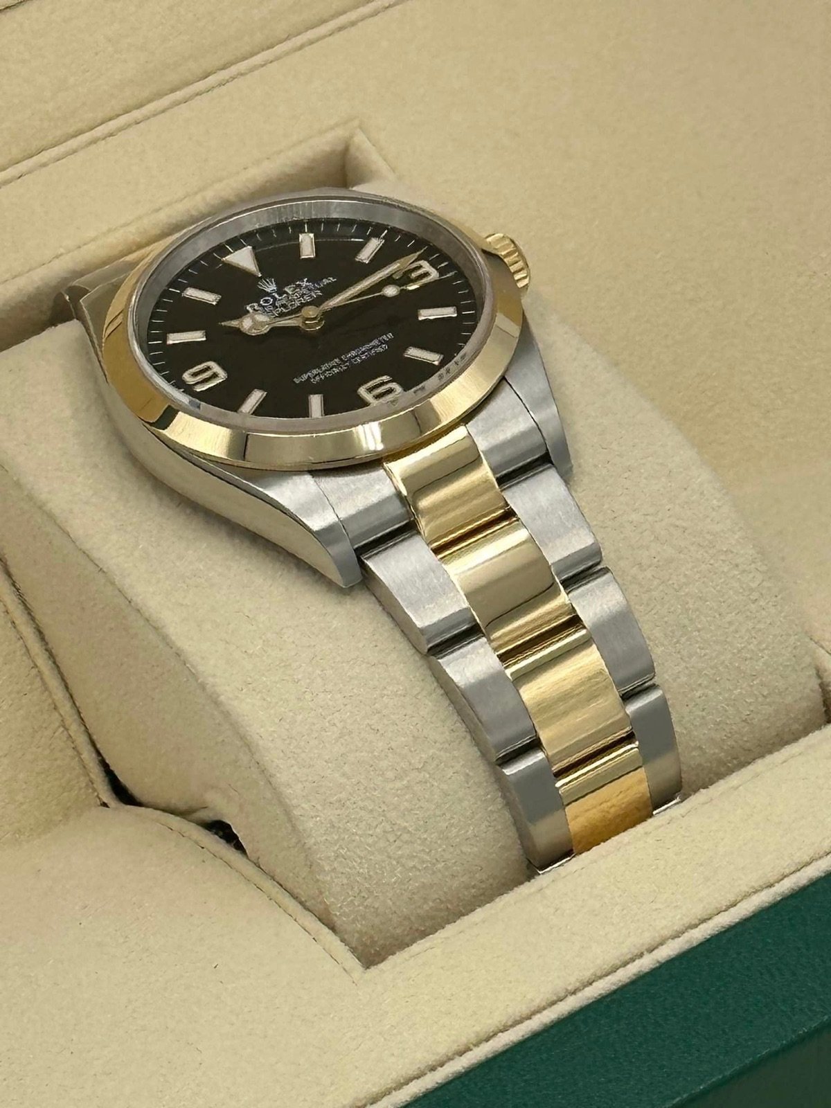 2021 Rolex Explorer 36mm 124273 Two-Tone Black Dial - Image 8