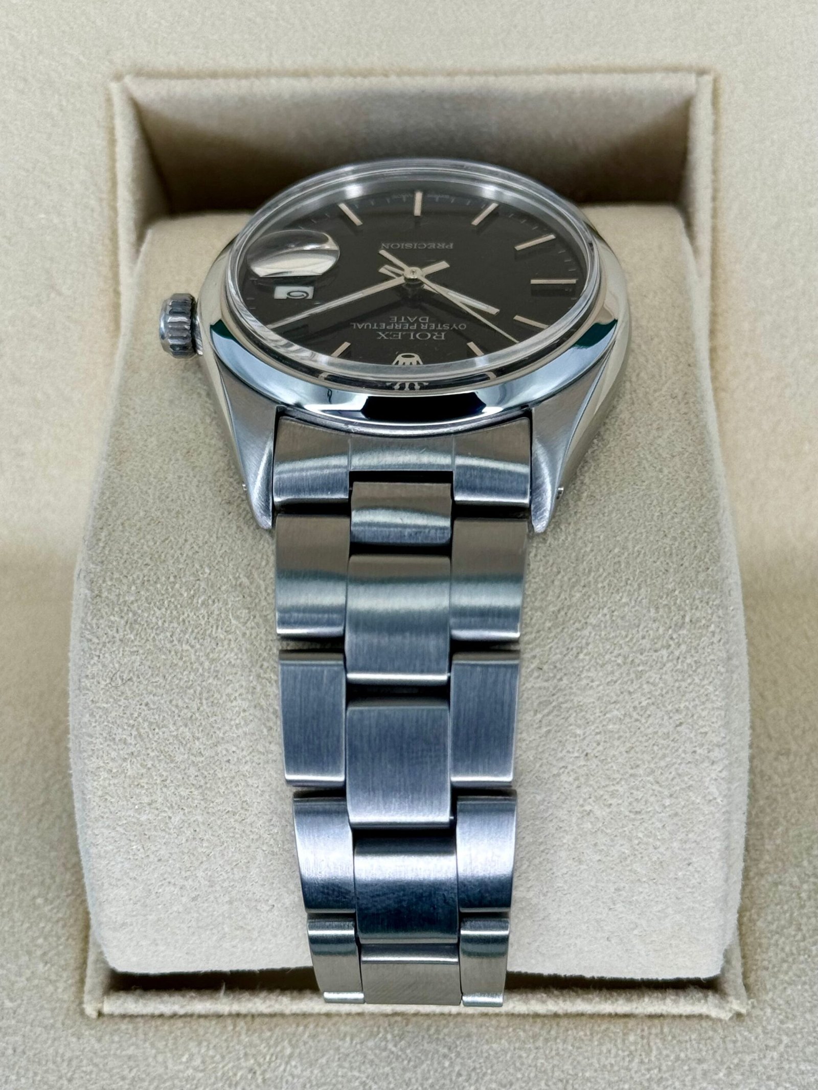 Rolex Oyster Date 34mm 6694 Black Dial - Image 4