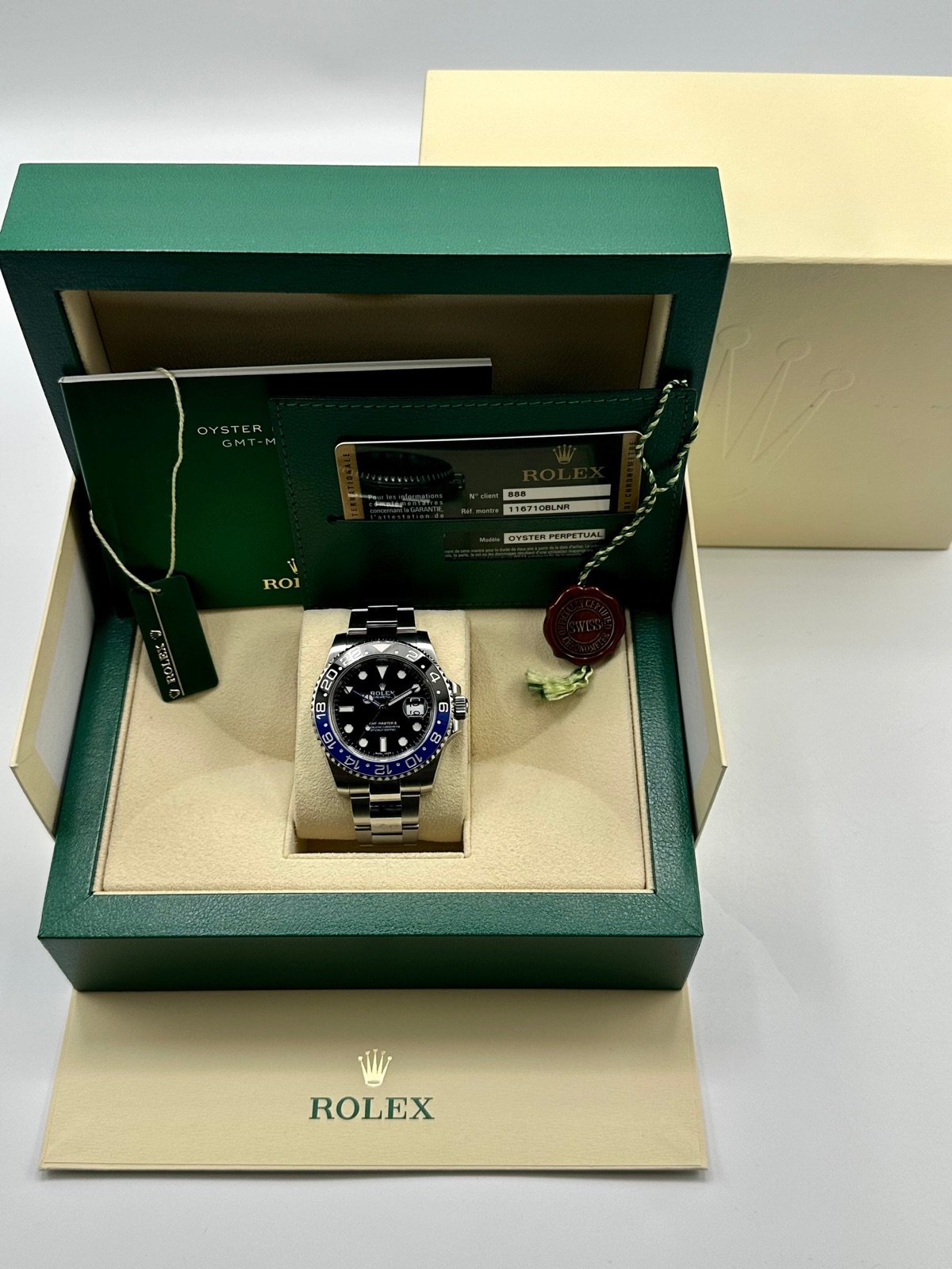 2014 Rolex GMT-Master II “Batman” 40mm 116710BLNR Oyster - Image 11