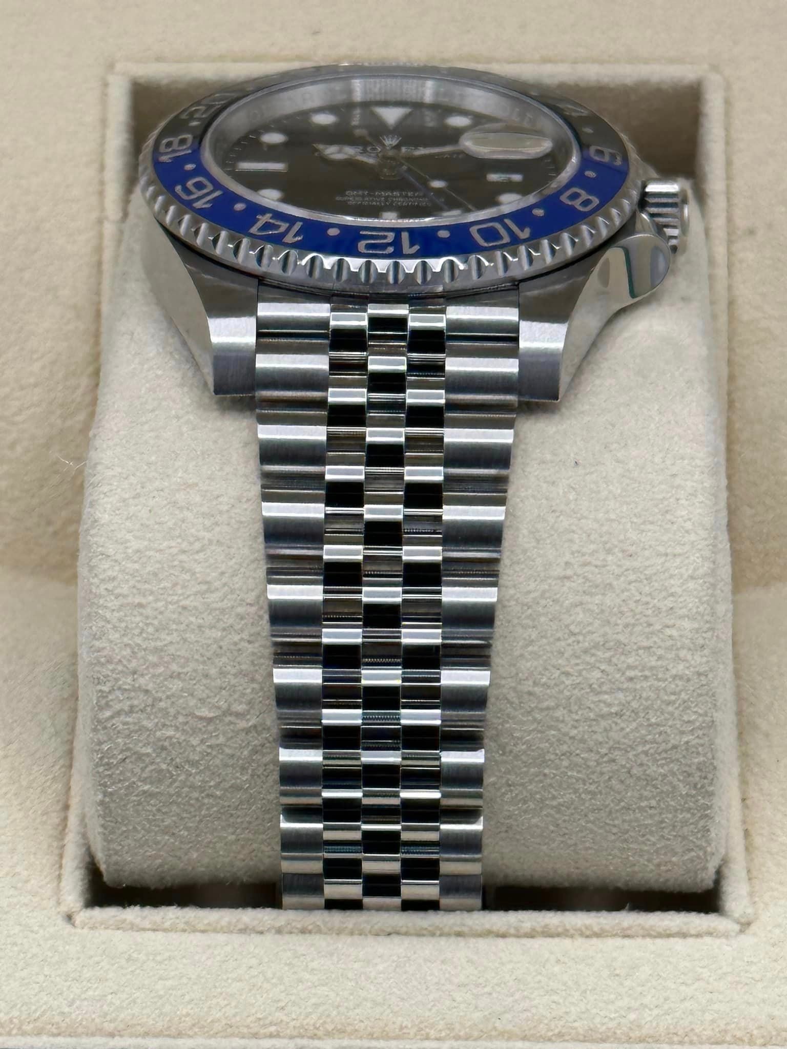 2023 Rolex GMT Master II “Batgirl” 40mm 126710BLNR Jubilee Black Dial - Image 3