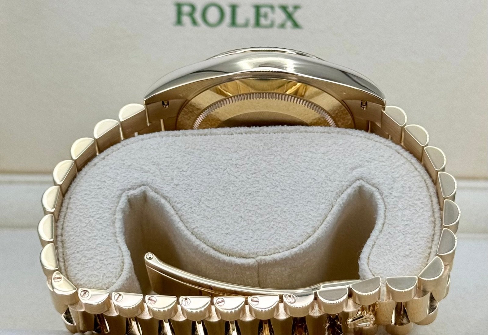 2022 Rolex Day-Date 40mm 228238 Presidential White Dial - Image 10