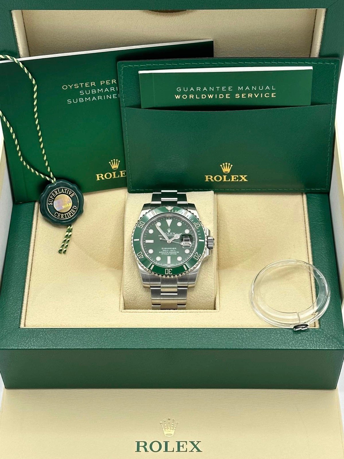 Rolex Submariner “Hulk” 40mm 116610LV Green Dial - Image 10