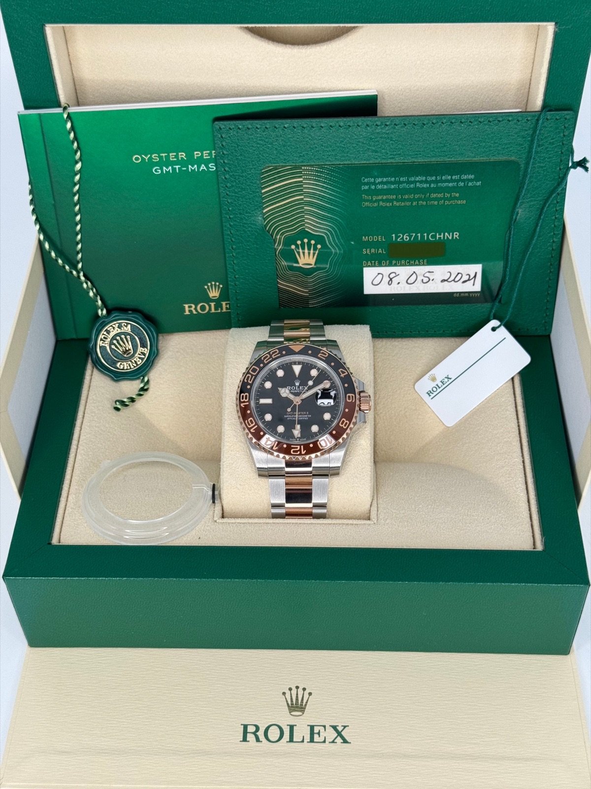 2021 Rolex GMT-Master II “Rootbeer” 40mm 126711CHNR Two-Tone - Image 11