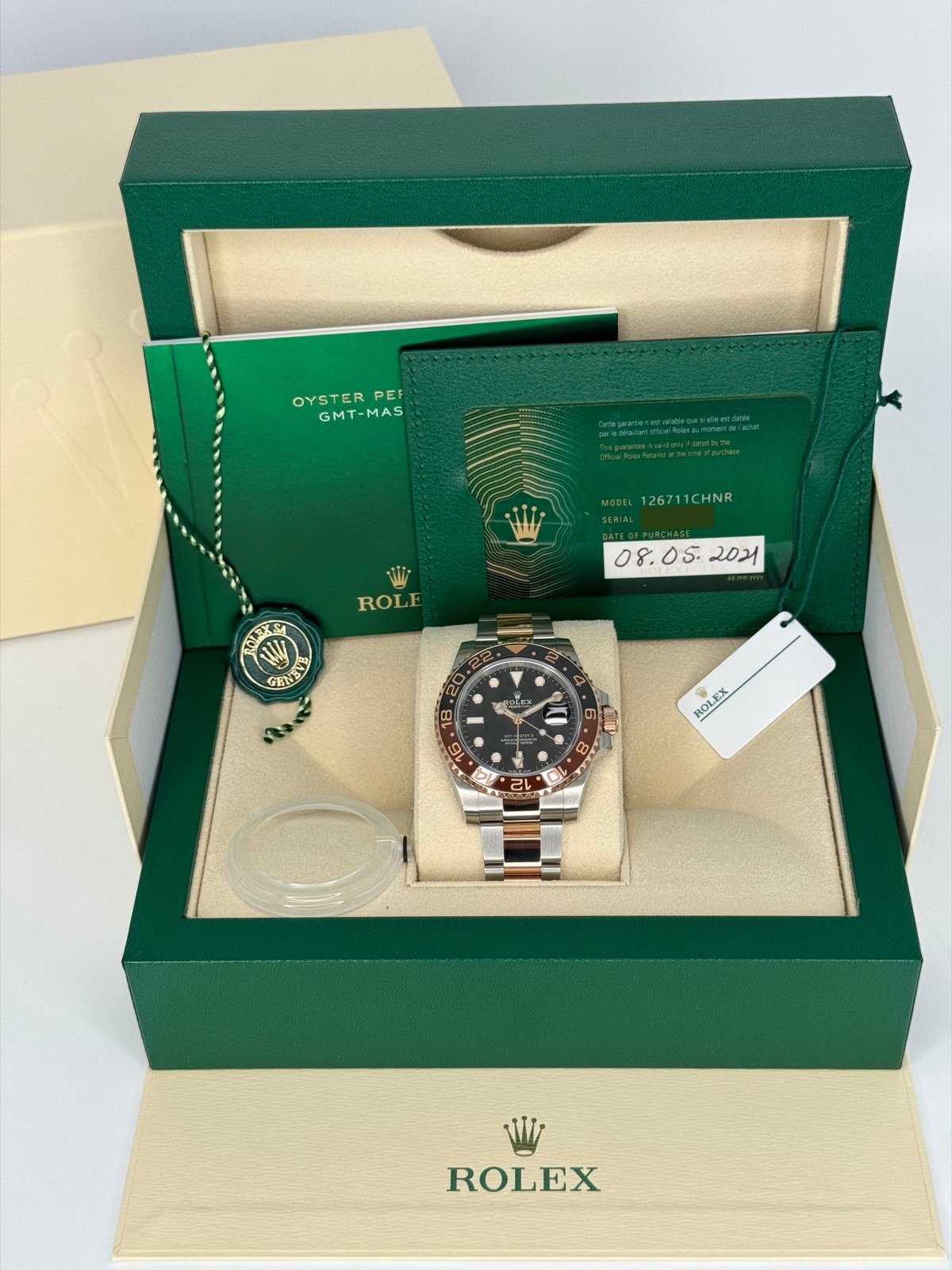 2021 Rolex GMT-Master II “Rootbeer” 40mm 126711CHNR Two-Tone - Image 12