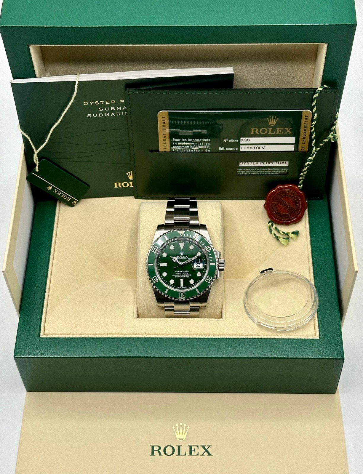 2015 Rolex Submariner “Hulk” 40mm 116610LV Green Dial - Image 11