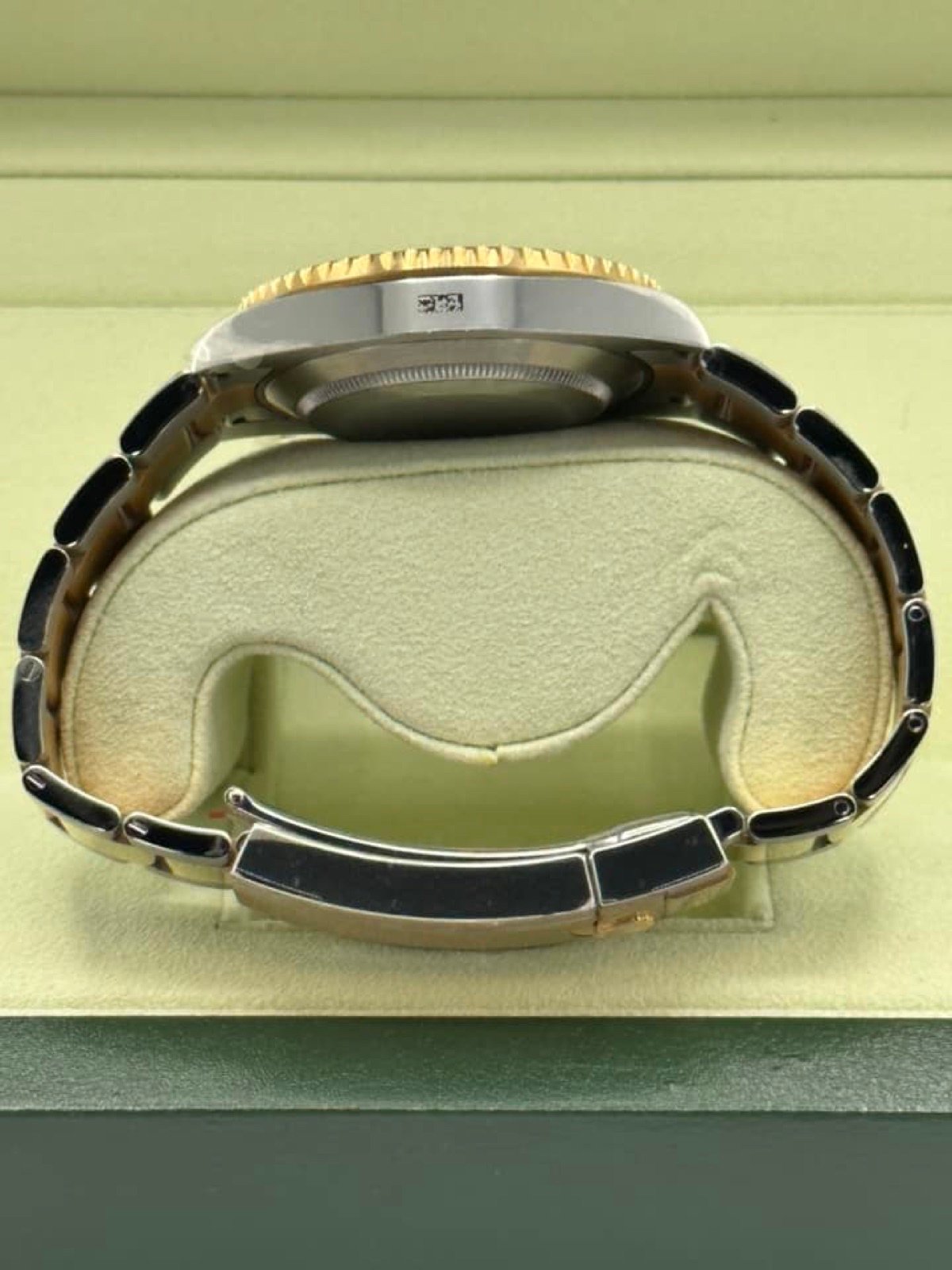 OLD STOCK 2012 Rolex Submariner 40mm 116613LB RARE FLAT BLUE DIAL (Unworn) - Image 10