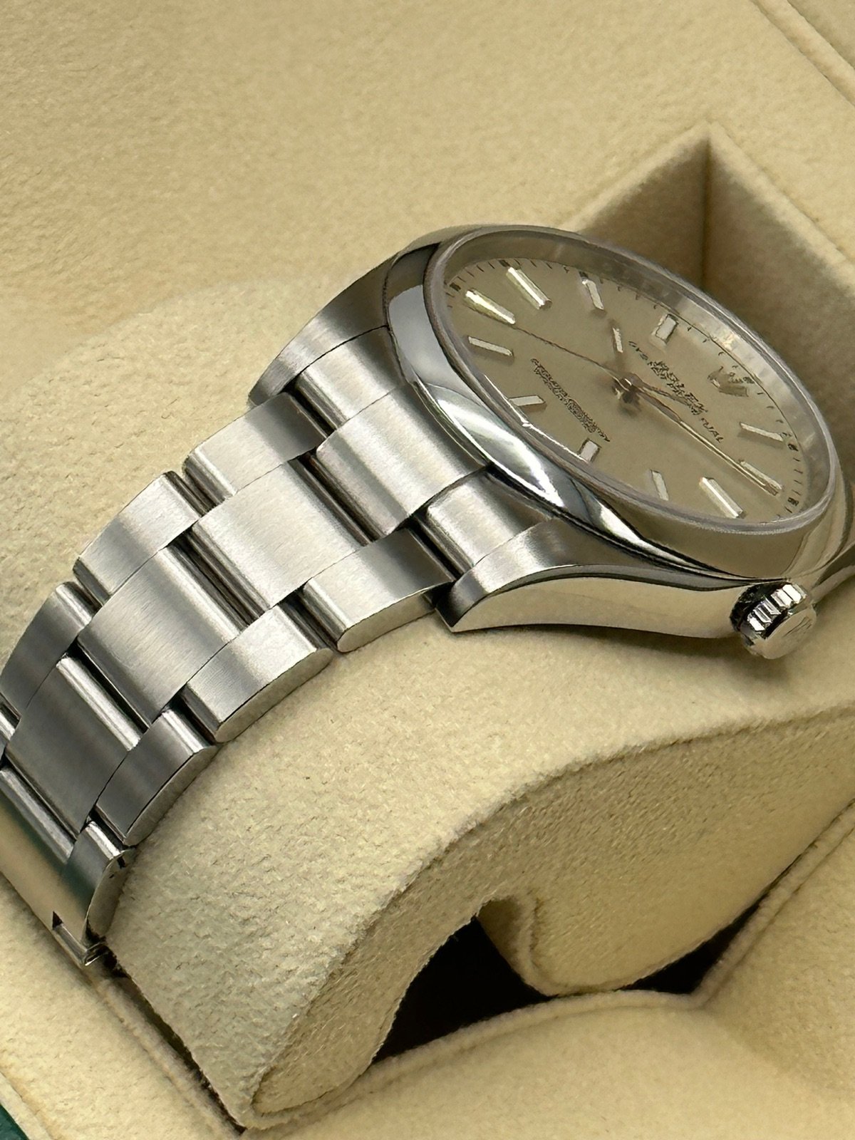 2019 Rolex Oyster Perpetual 39mm 114300 White Dial - Image 8