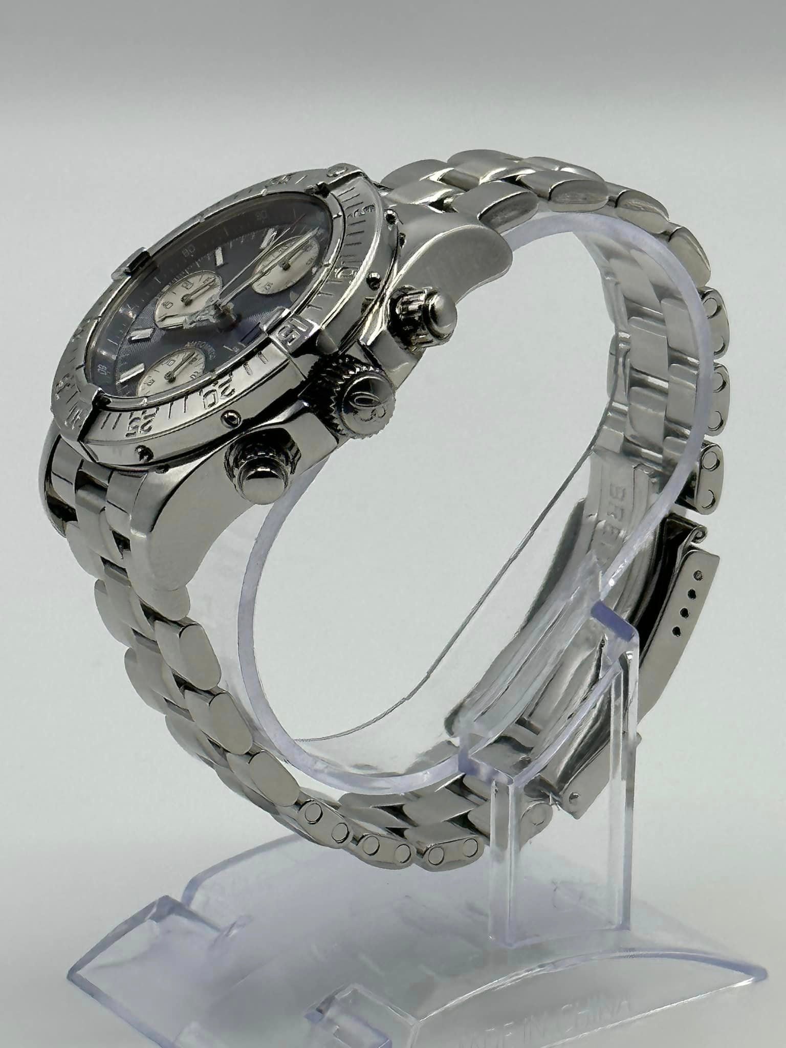 2004 Breitling Superocean Chrono. II 42mm A13340 Blue Dial - Image 4