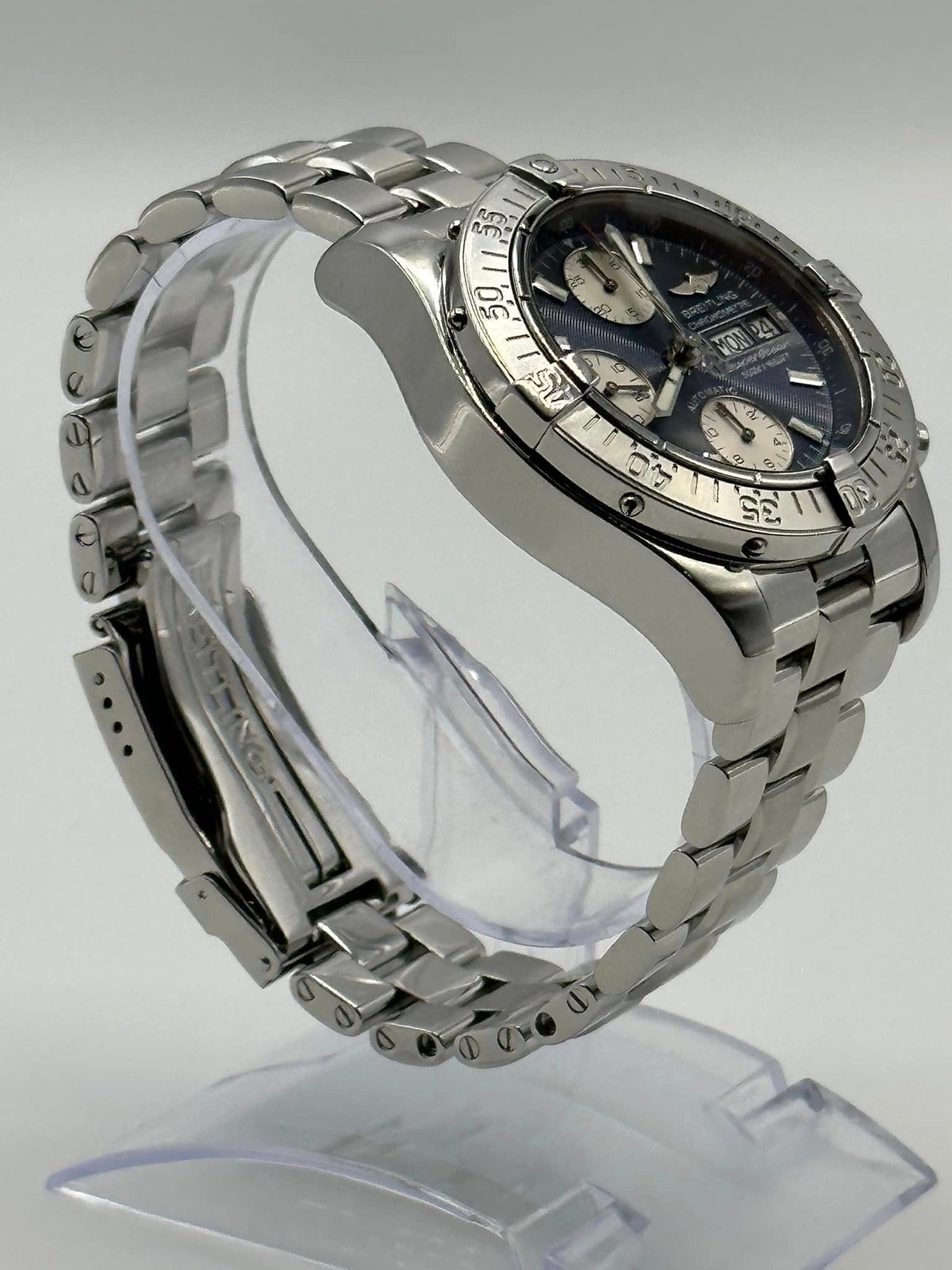 2004 Breitling Superocean Chrono. II 42mm A13340 Blue Dial - Image 5