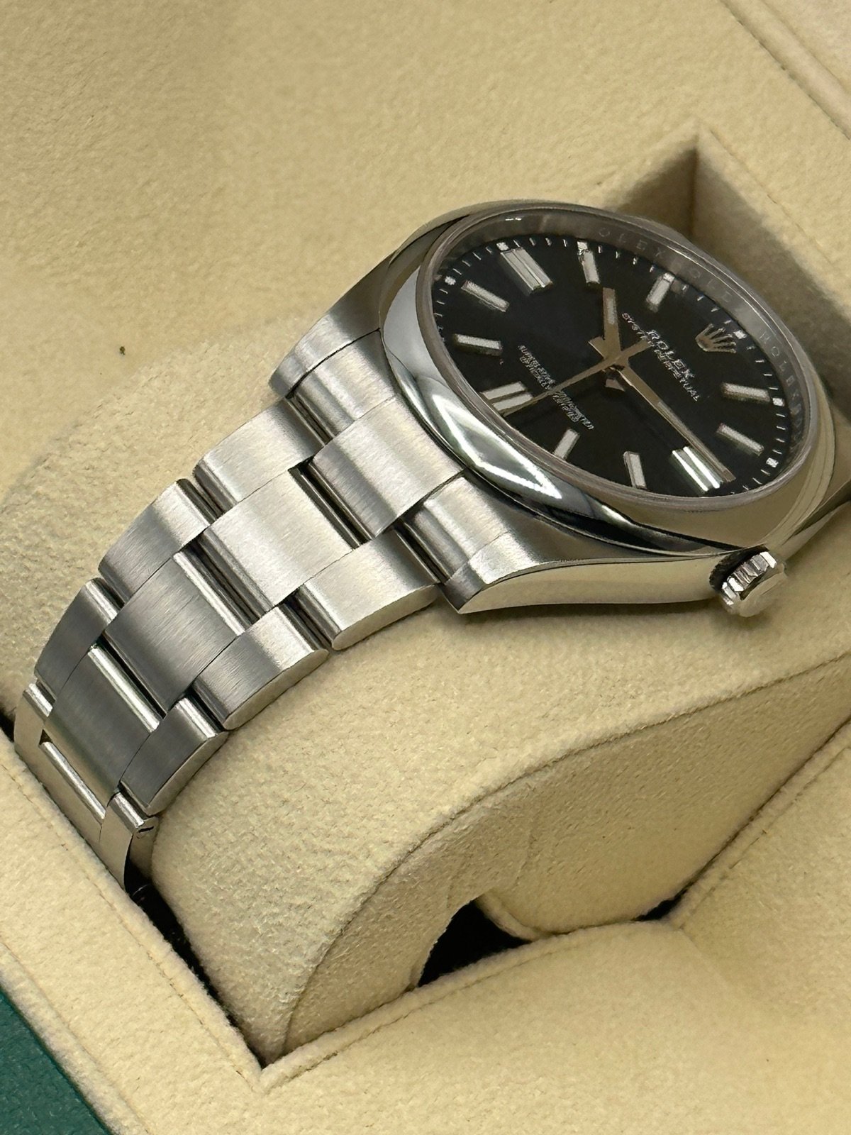 2022 Rolex Oyster Perpetual 41mm 124300 Blue Dial - Image 5