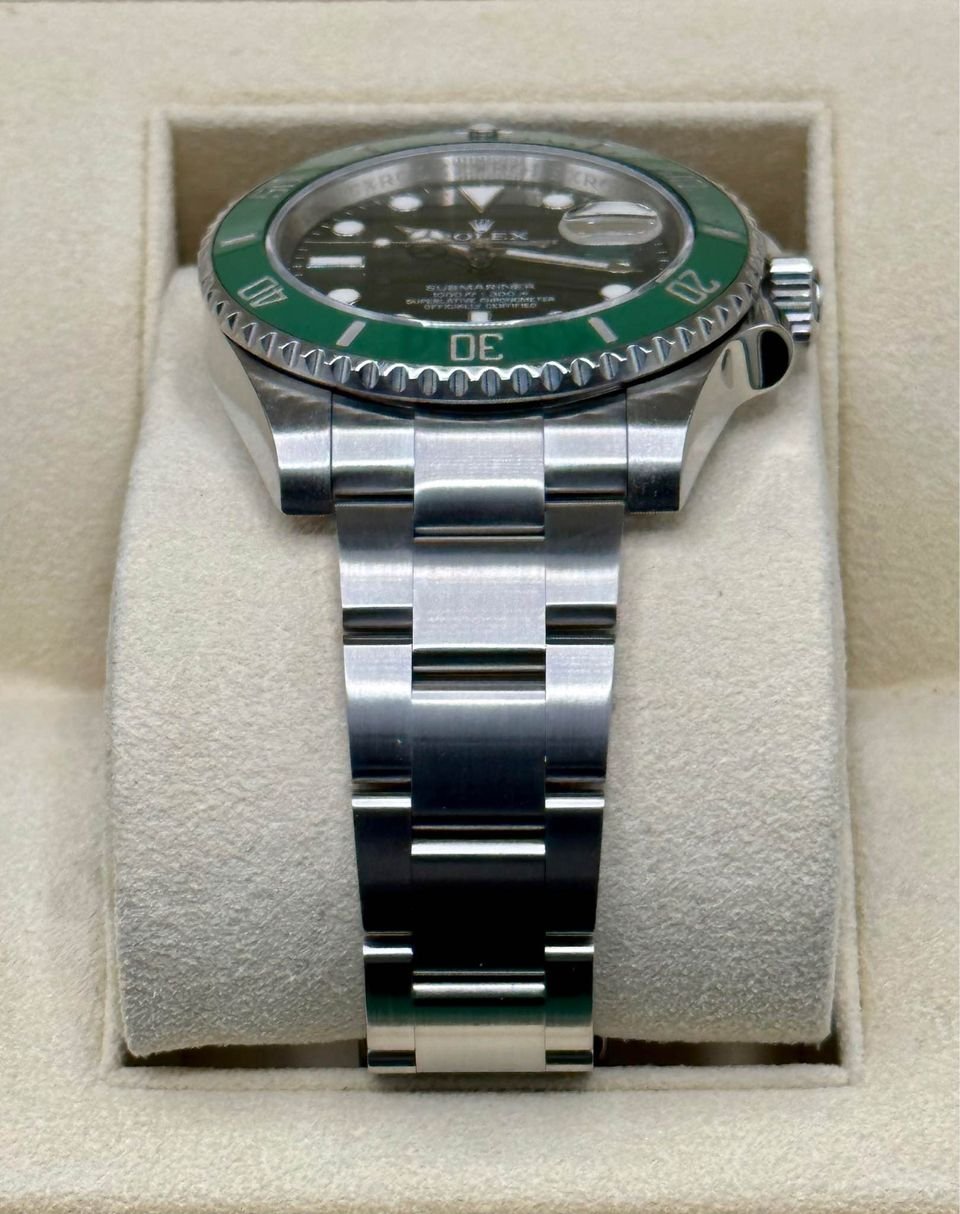 2014 Rolex Submariner “Hulk” 40mm 116610LV Oyster Green Dial - Image 3