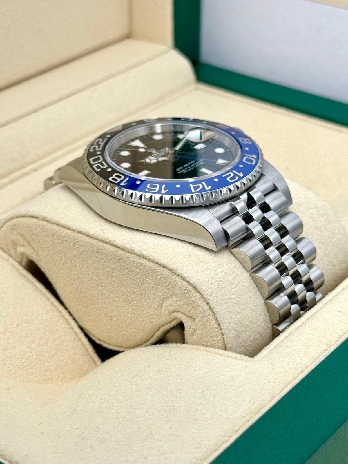 2023 Rolex GMT-Master II “Batgirl” 40mm 126710BLNR Jubilee Black Dial (Unworn) - Image 6