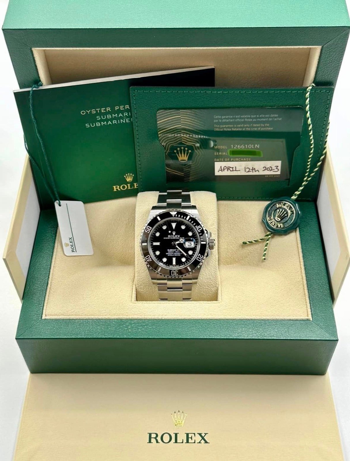 2023 Rolex Submariner 41mm 126610LN Stainless Steel Black Dial (Unworn) - Image 11