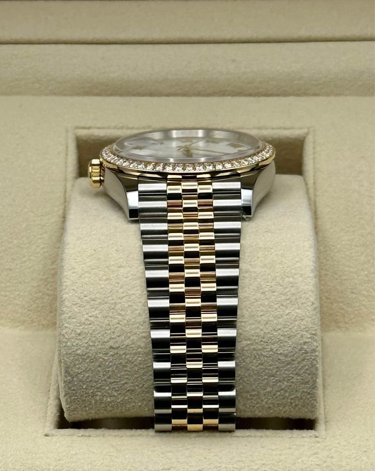 2023 Rolex Datejust 36mm 126283RBR Two-Tone Jubilee Diamond Bezel - Image 3