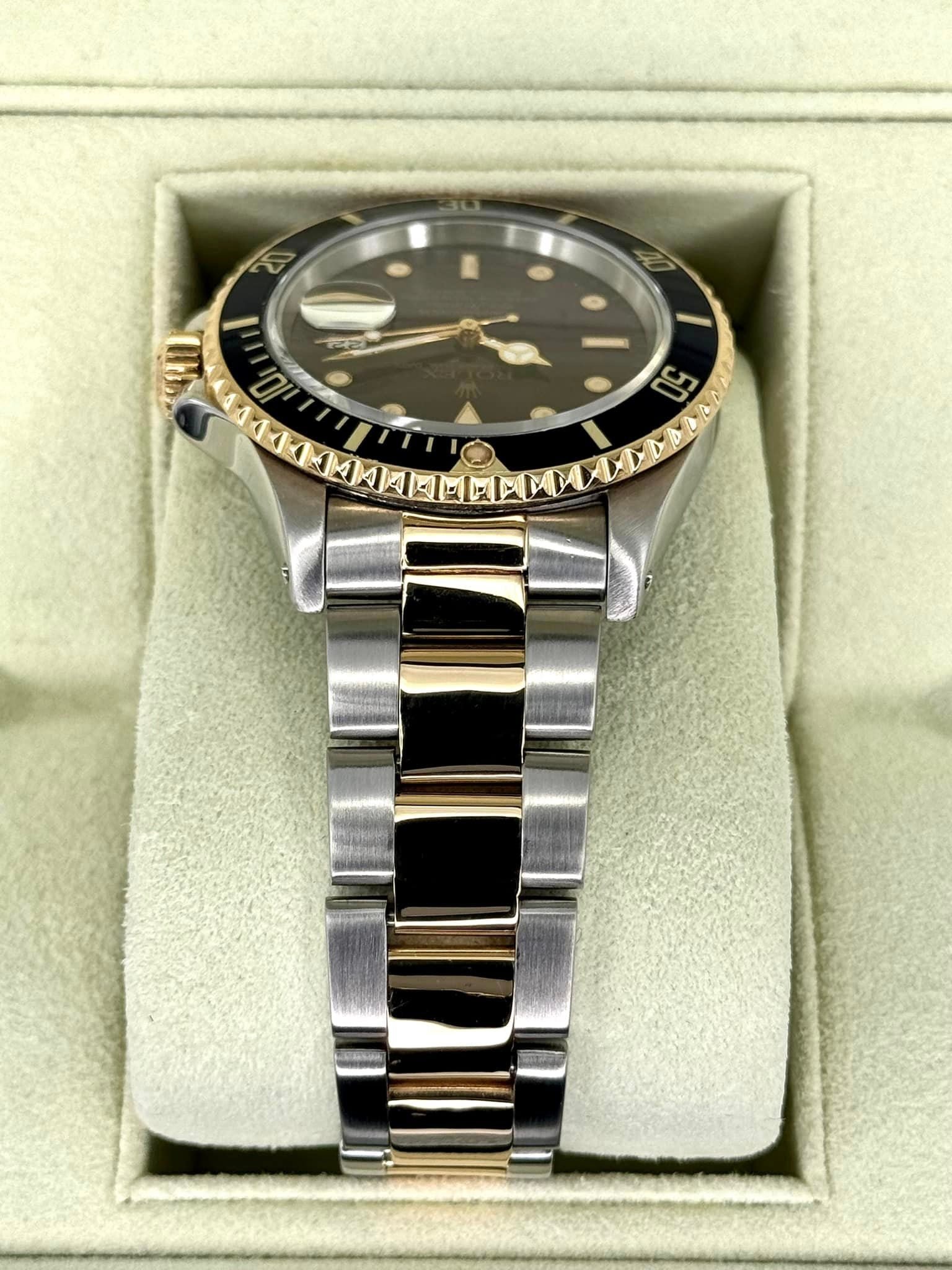 1987 Rolex Submariner 40mm 16803 Two-Tone Blue/Purple Dial - Image 4